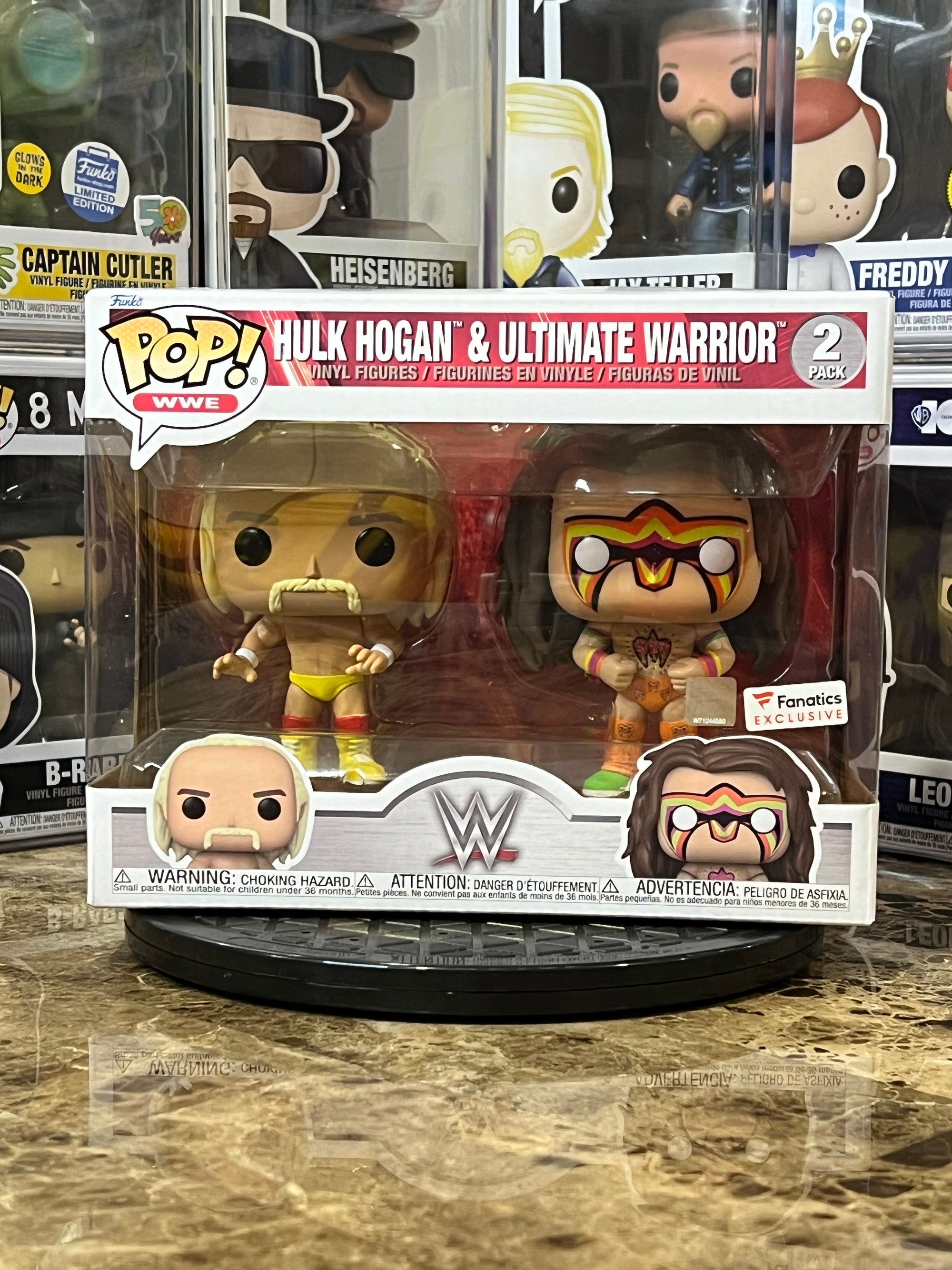 Funko Pop 2-Pack WWE Hulk Hogan & Ultimate Warrior