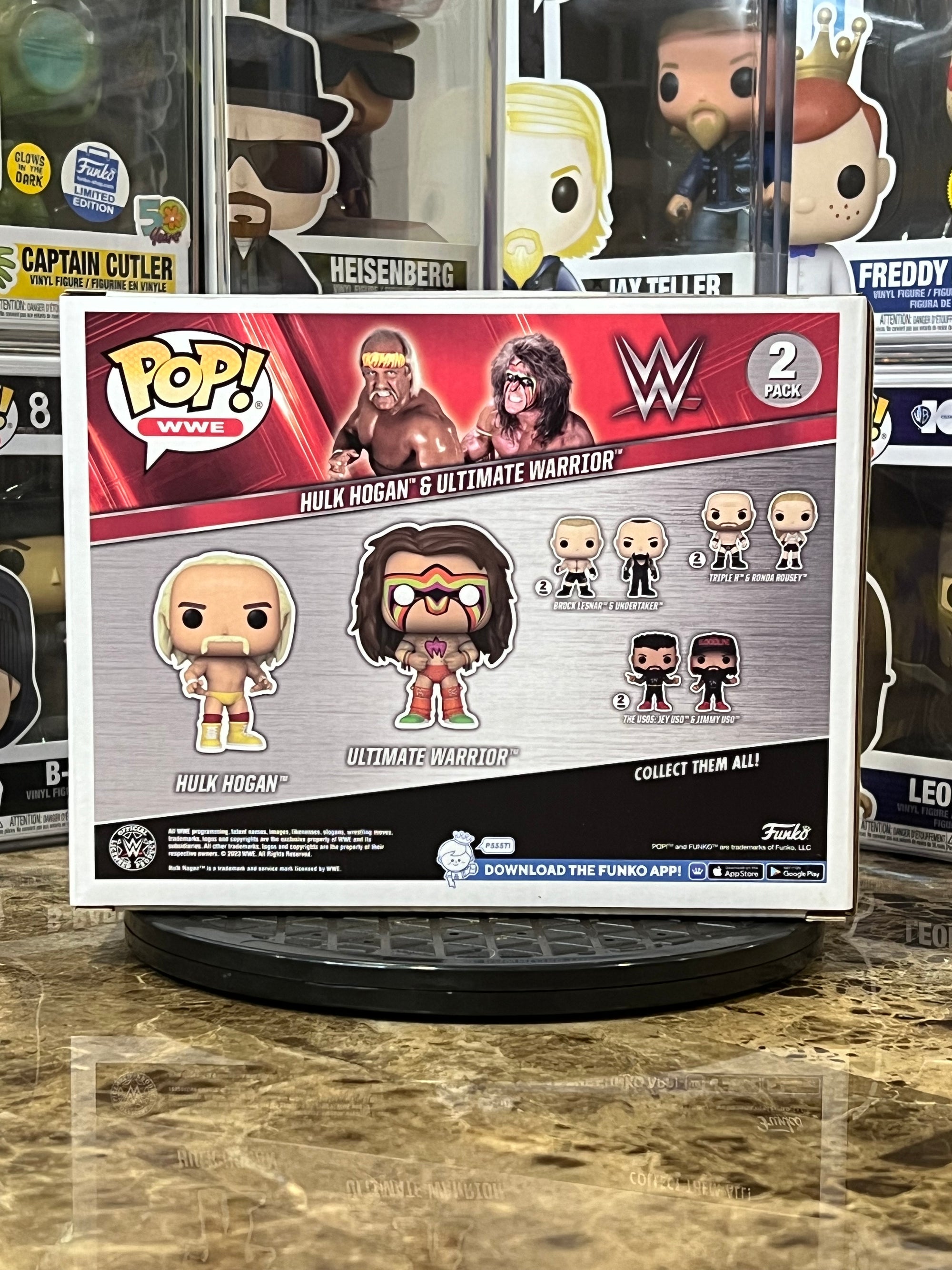 Funko Pop 2-Pack WWE Hulk Hogan & Ultimate Warrior