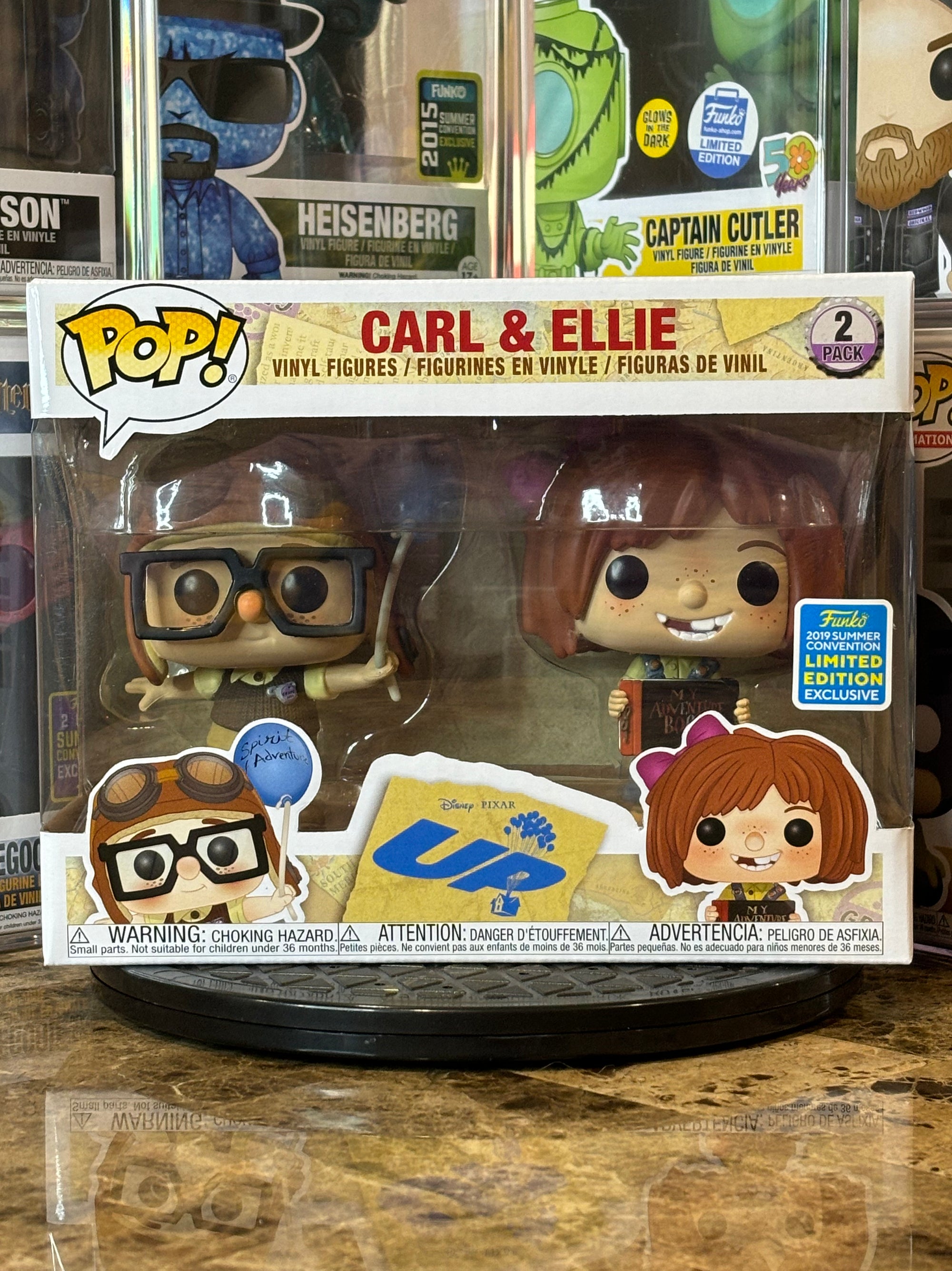 Funko Pop 2-Pack Up Carl & Ellie