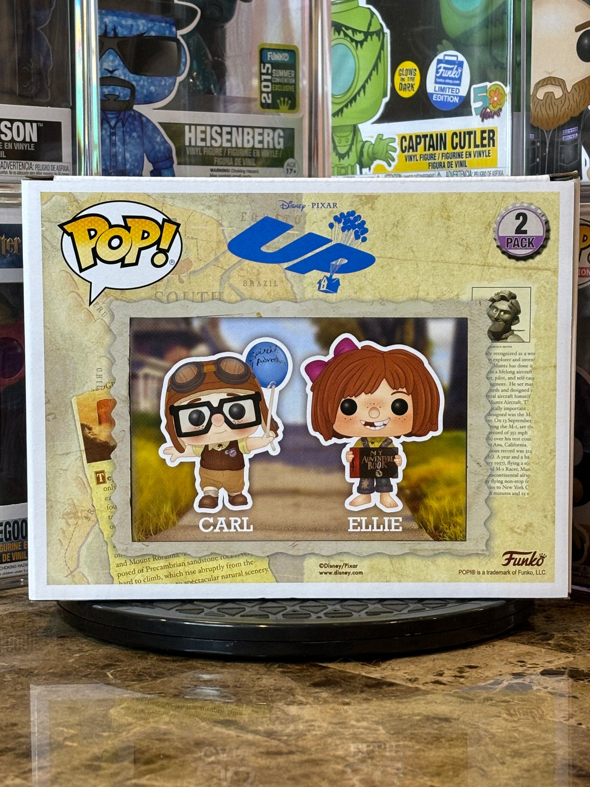 Funko Pop 2-Pack Up Carl & Ellie