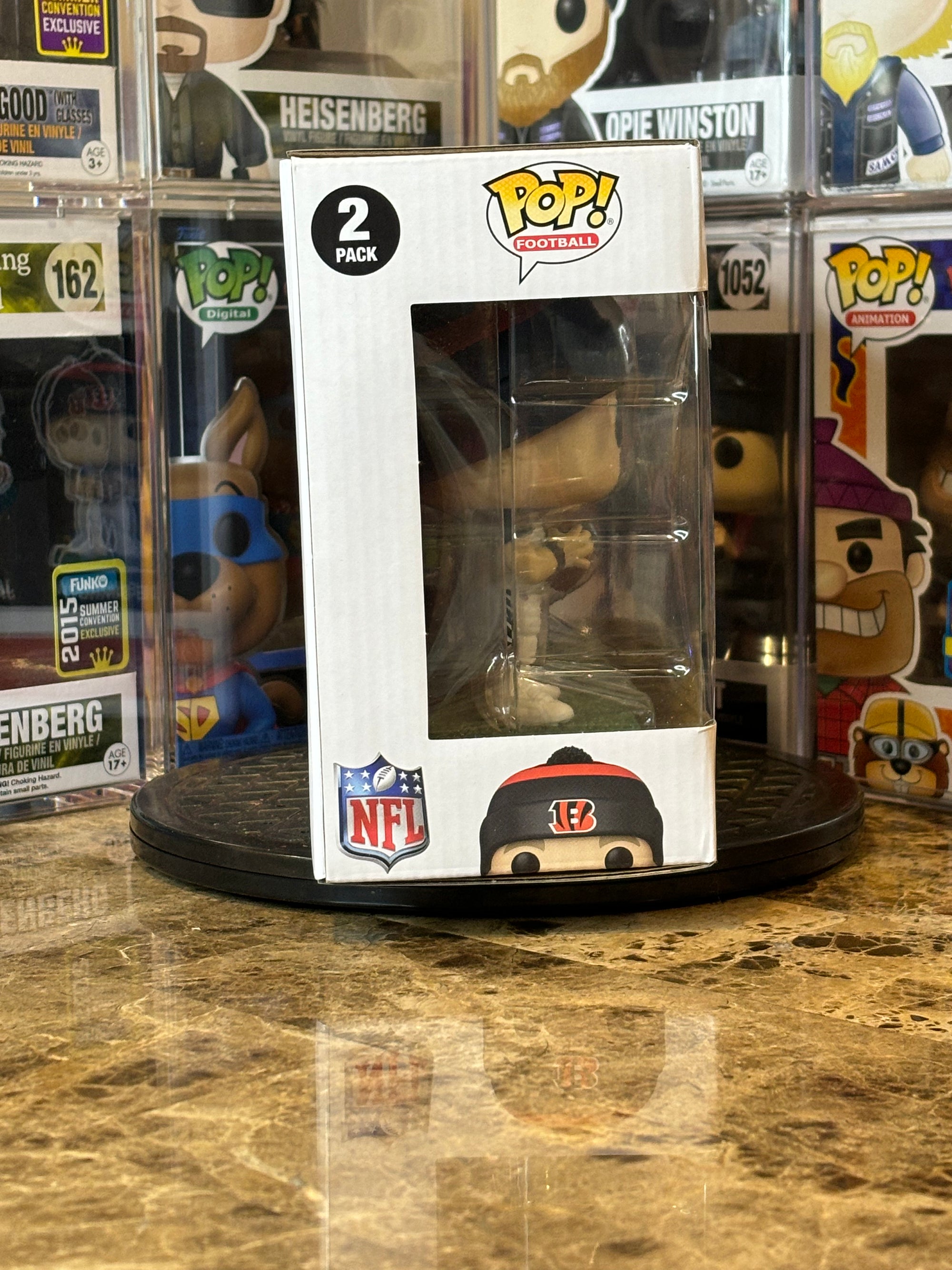 Funko Pop 2-Pack Cincinnati Bengals Joe Burrow & Ja'marr Chase