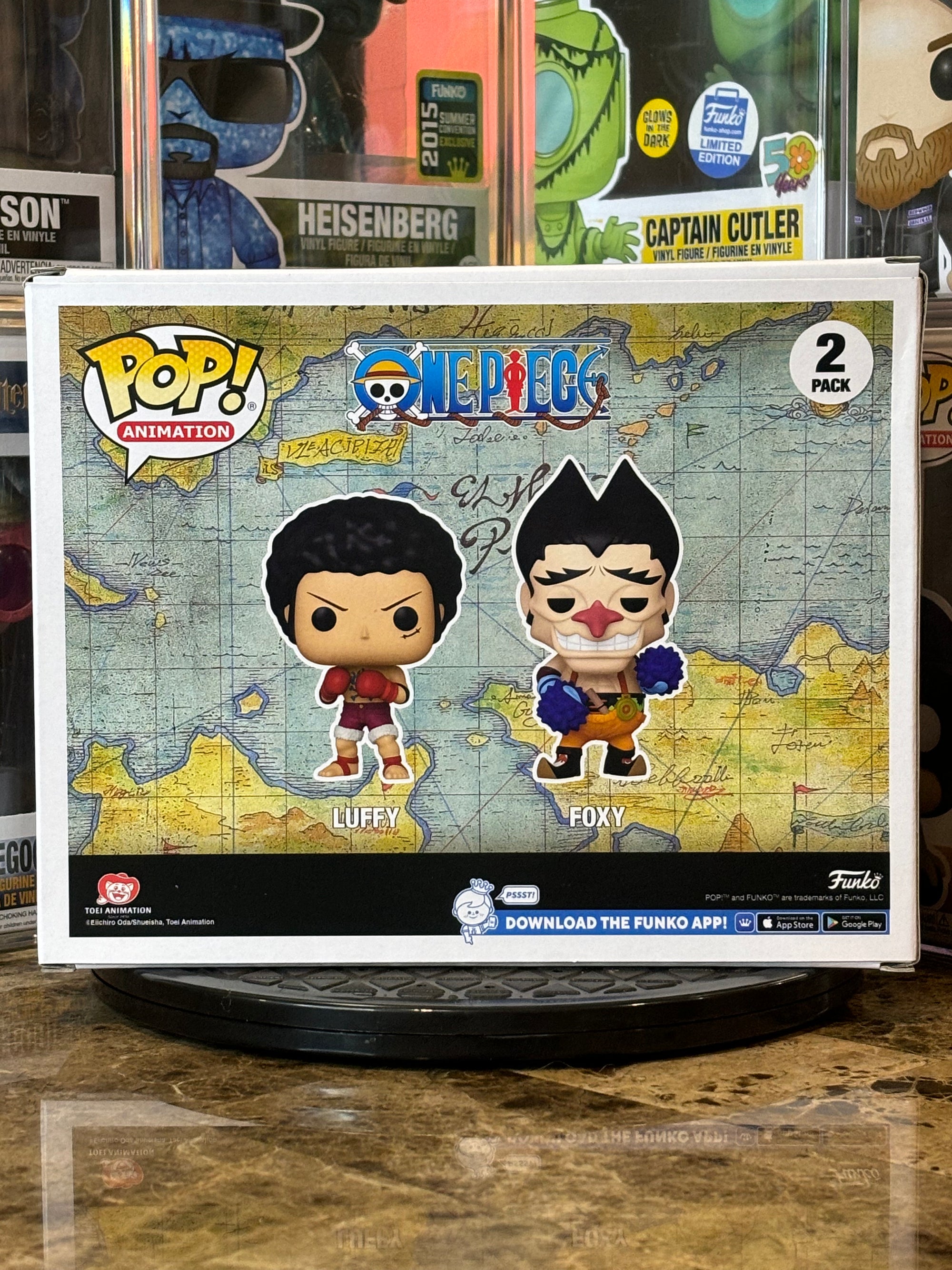 Funko Pop 2-Pack One Piece Luffy & Foxy