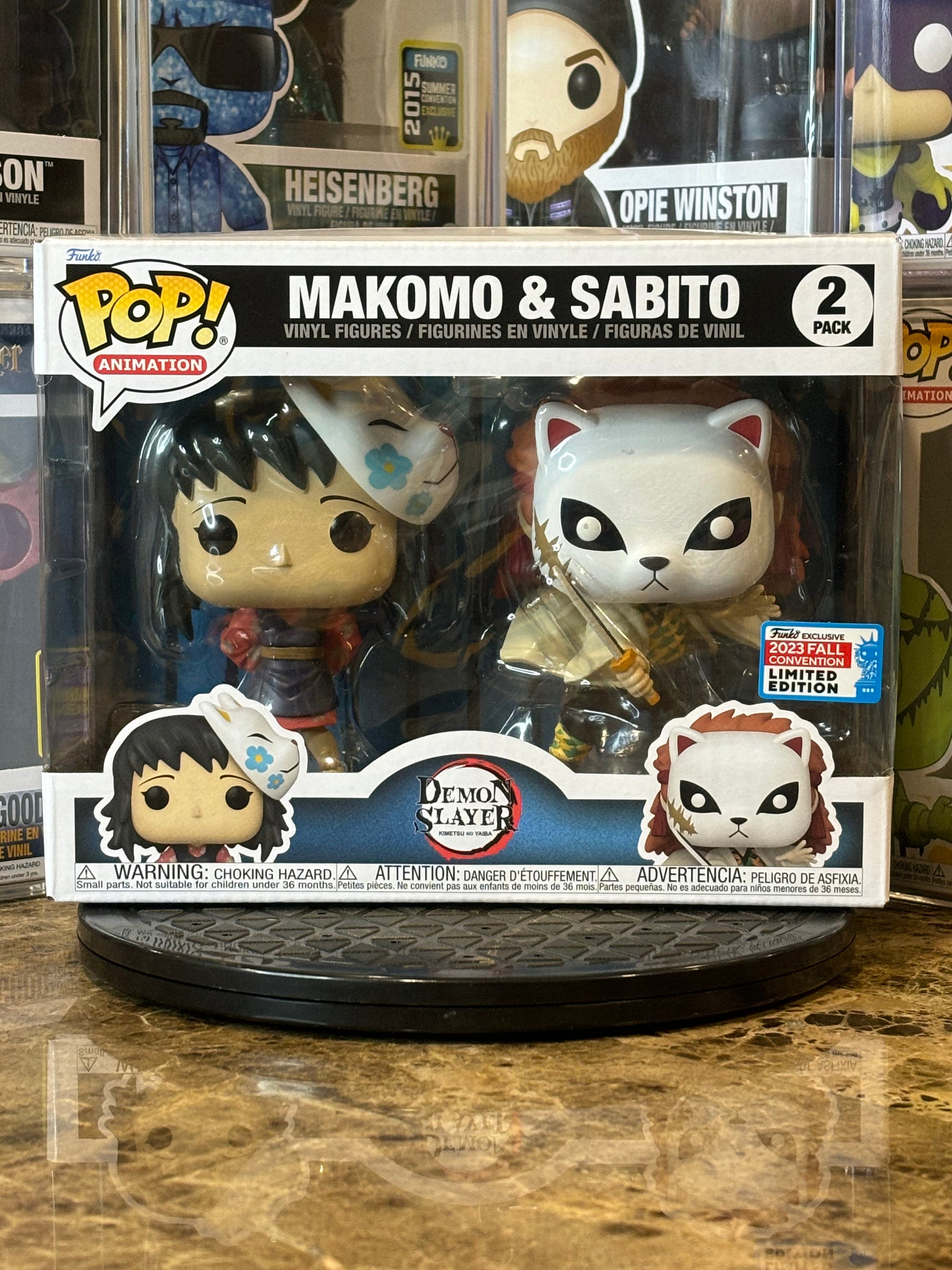 Funko Pop 2-Pack Demon Slayer Makomo & Sabito