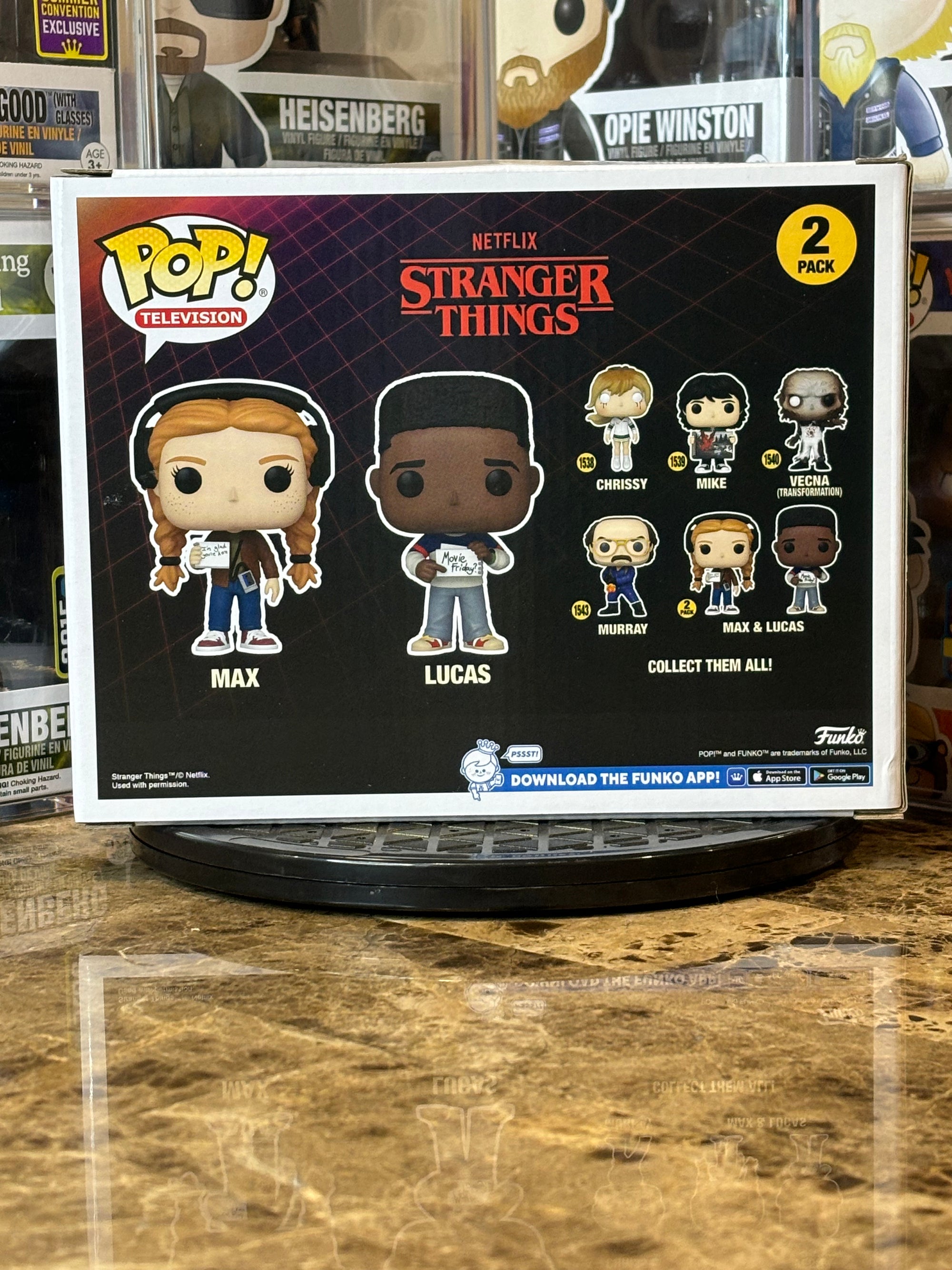 Funko Pop 2-Pack Stranger Things Max & Lucas