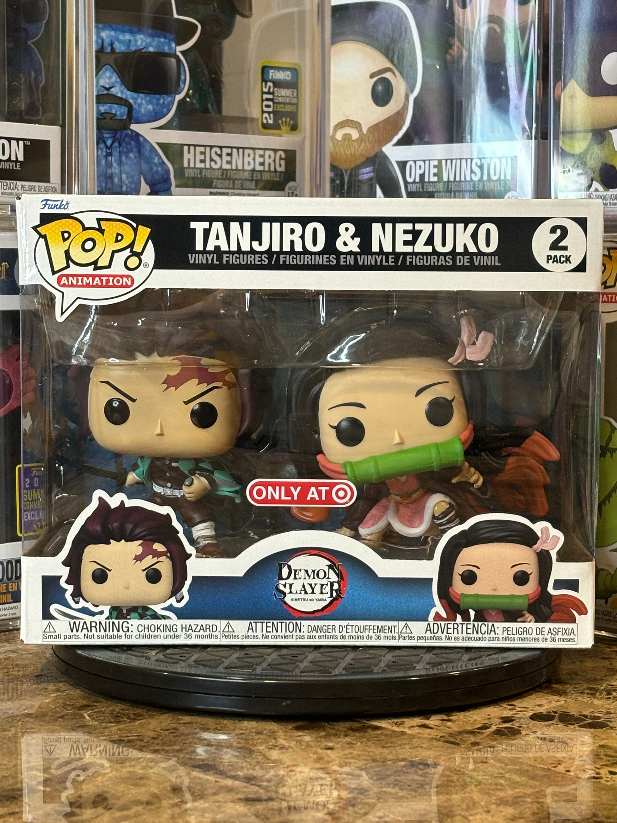 Funko Pop 2-Pack Demon Slayer Tanjiro & Nezuko