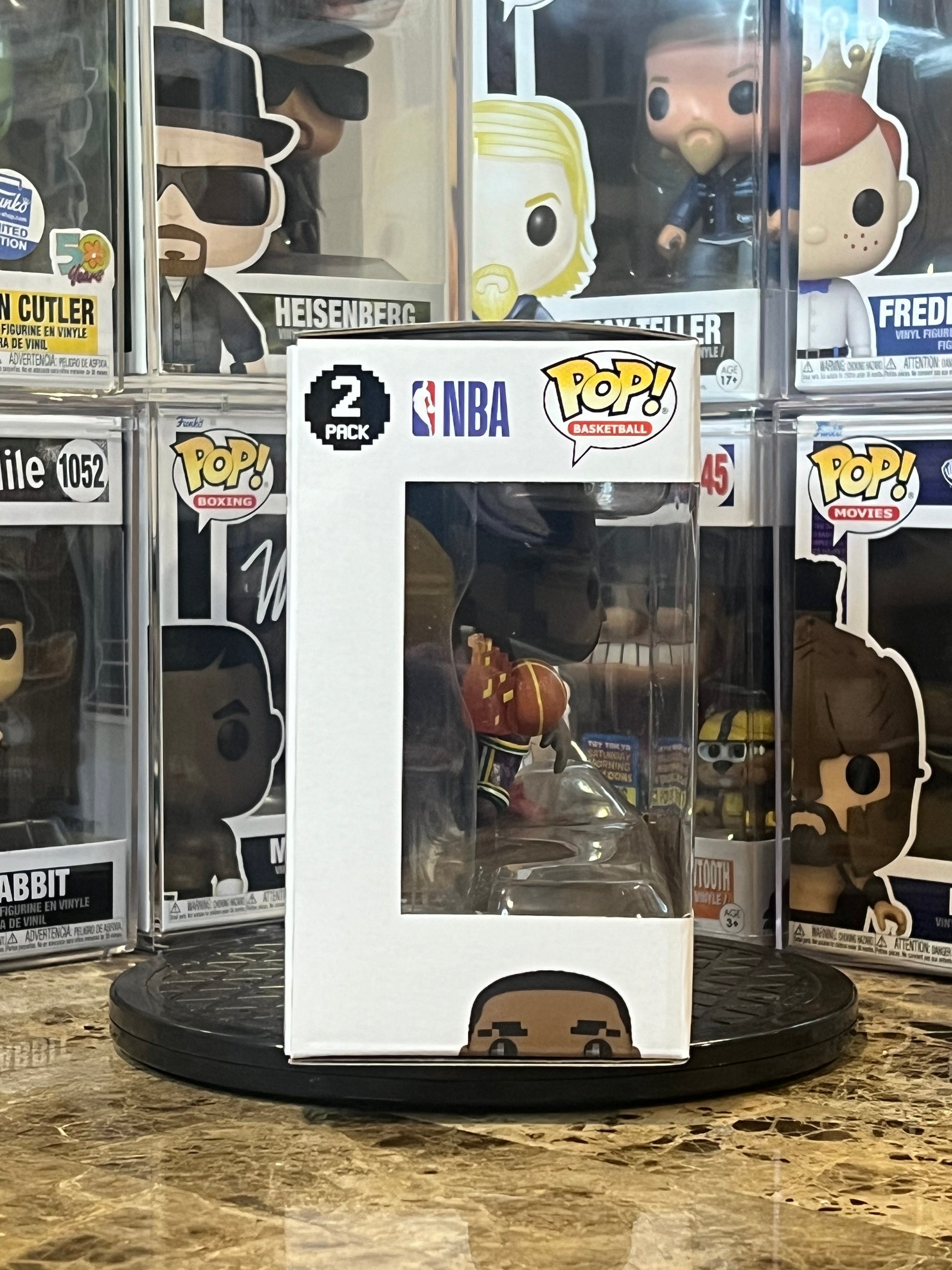 Funko Pop 2-Pack NBA Jam Karl Malone and John Stockton