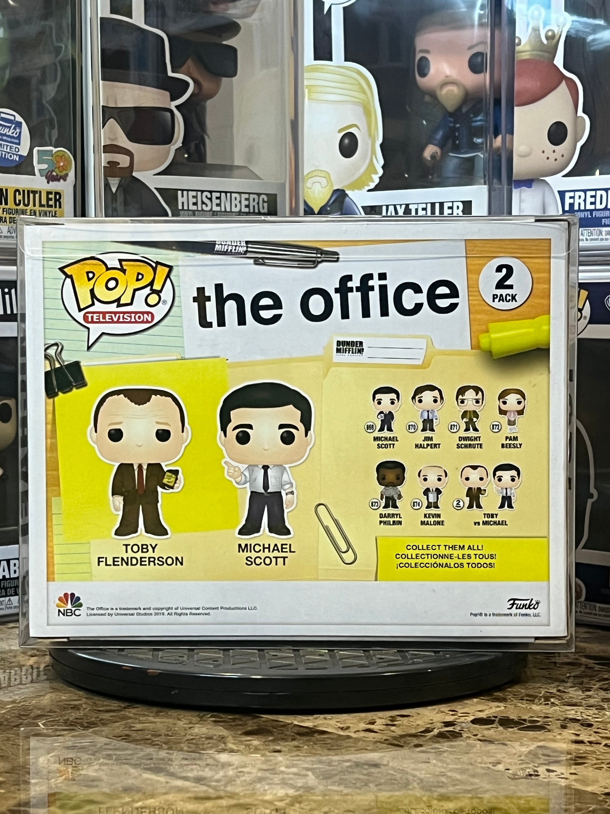 Funko Pop 2-Pack The Office Toby vs Michael