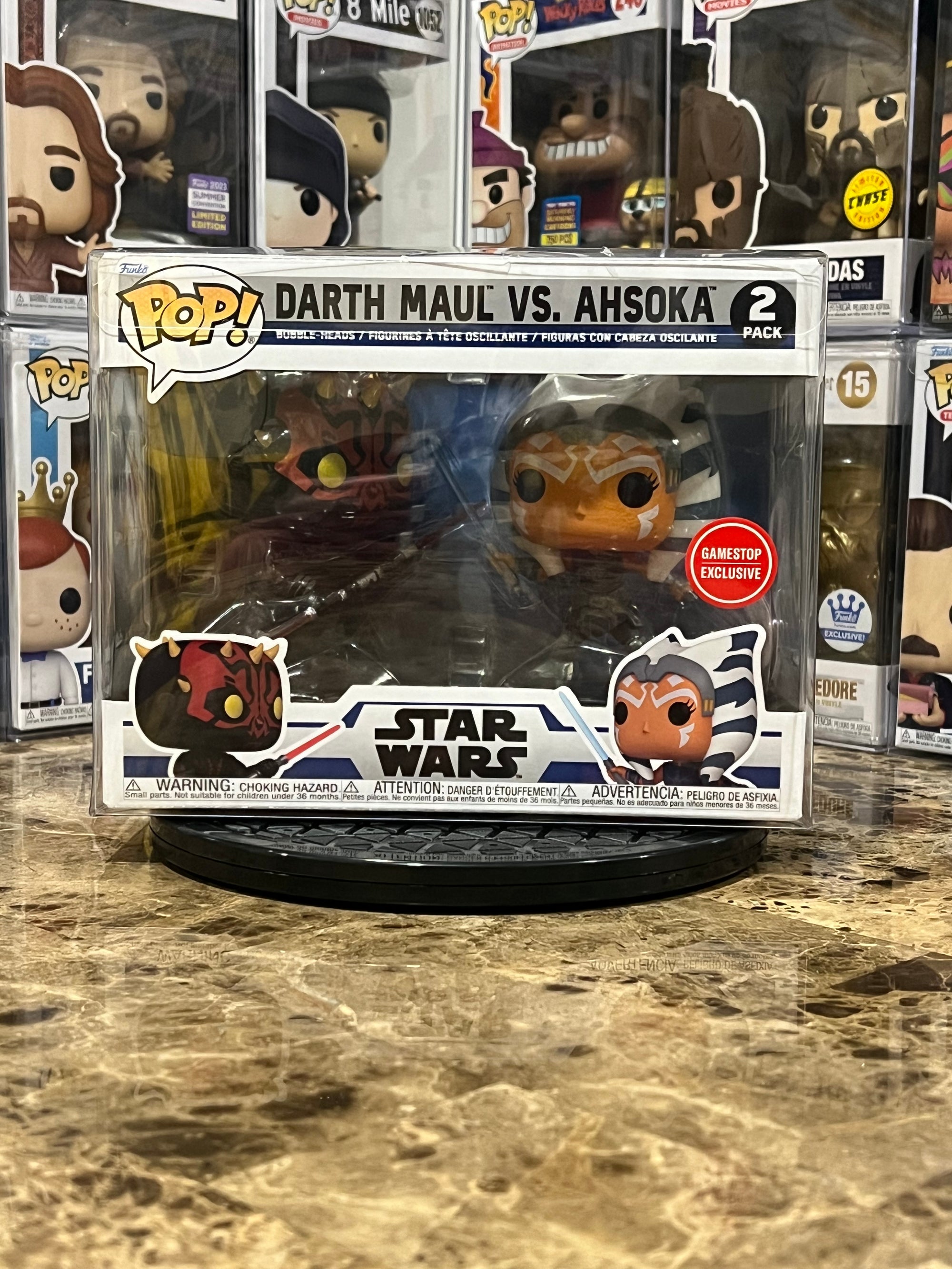 Funko Pop 2-Pack Star Wars Darth Maul vs. Ahsoka