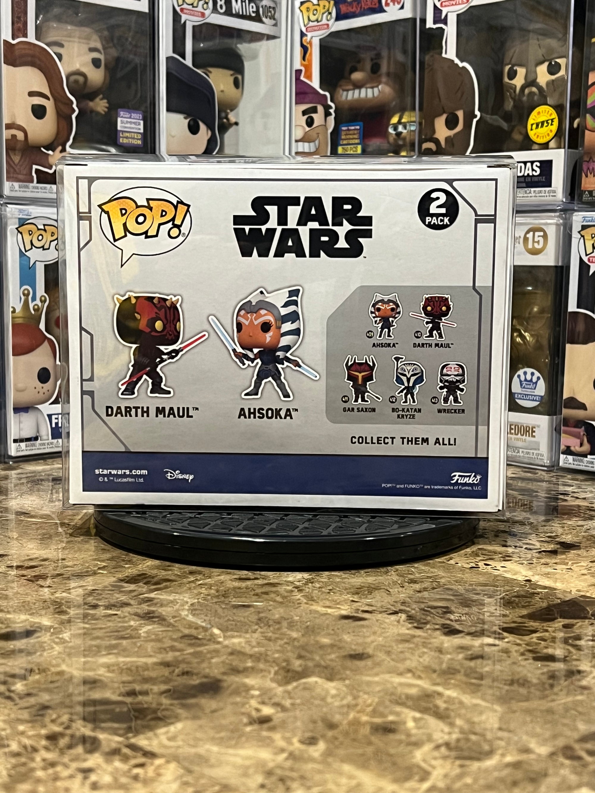 Funko Pop 2-Pack Star Wars Darth Maul vs. Ahsoka