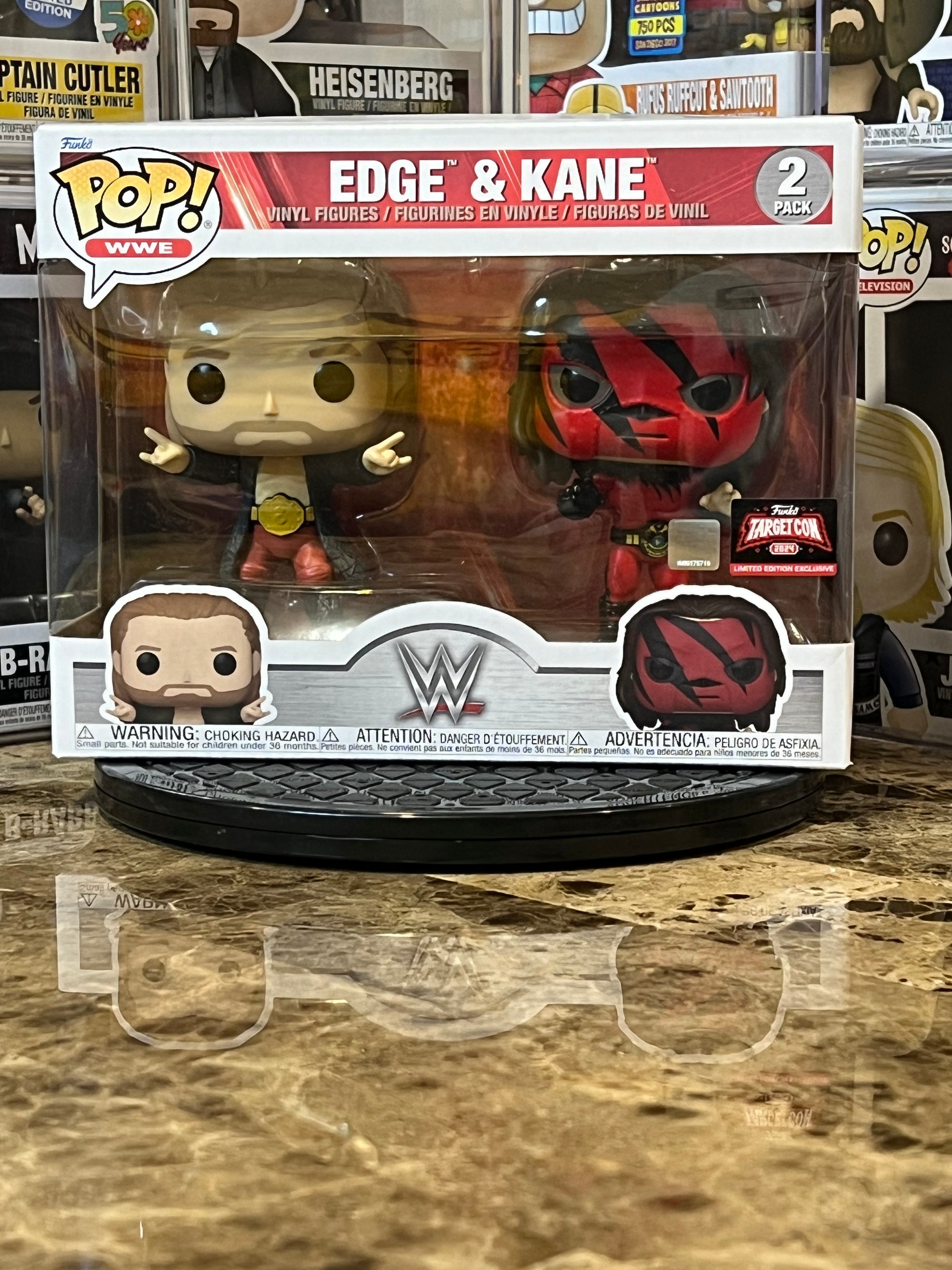 Funko Pop 2-Pack WWE Edge & Kane