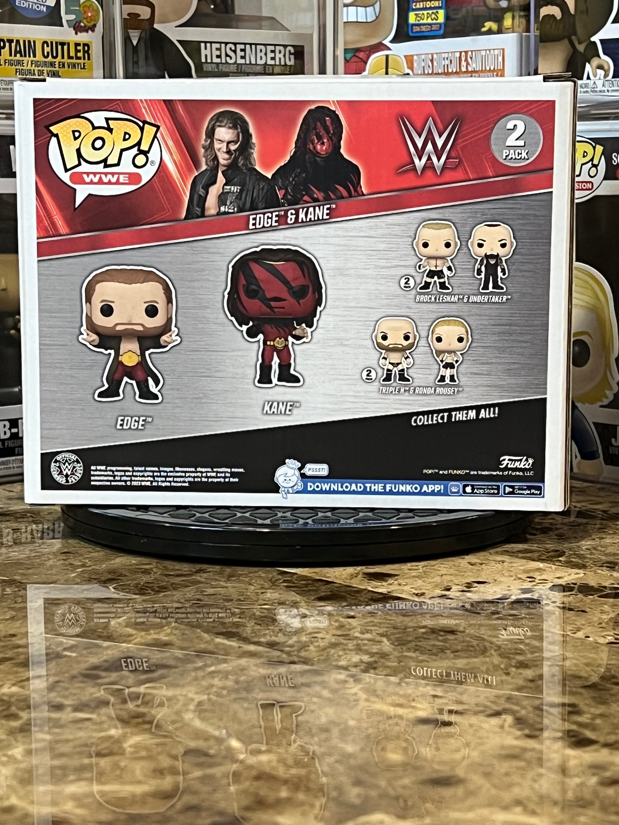 Funko Pop 2-Pack WWE Edge & Kane