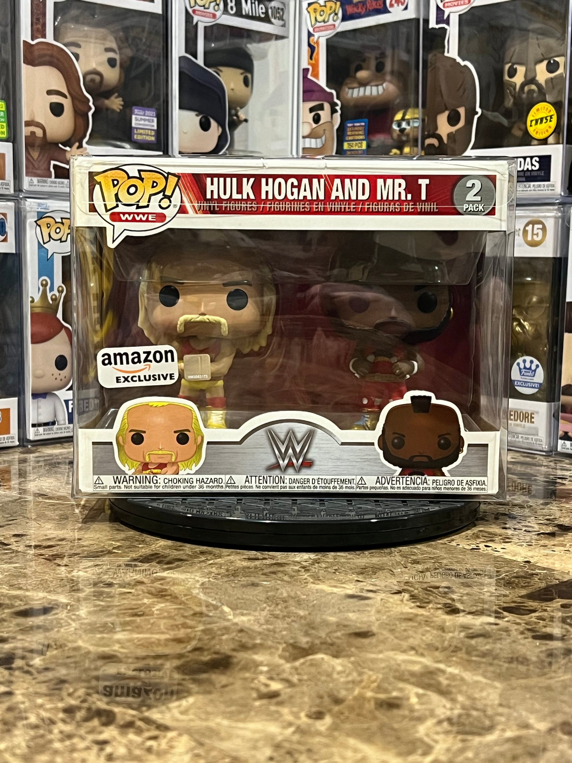 Funko Pop 2-Pack WWE Hulk Hogan and Mr. T