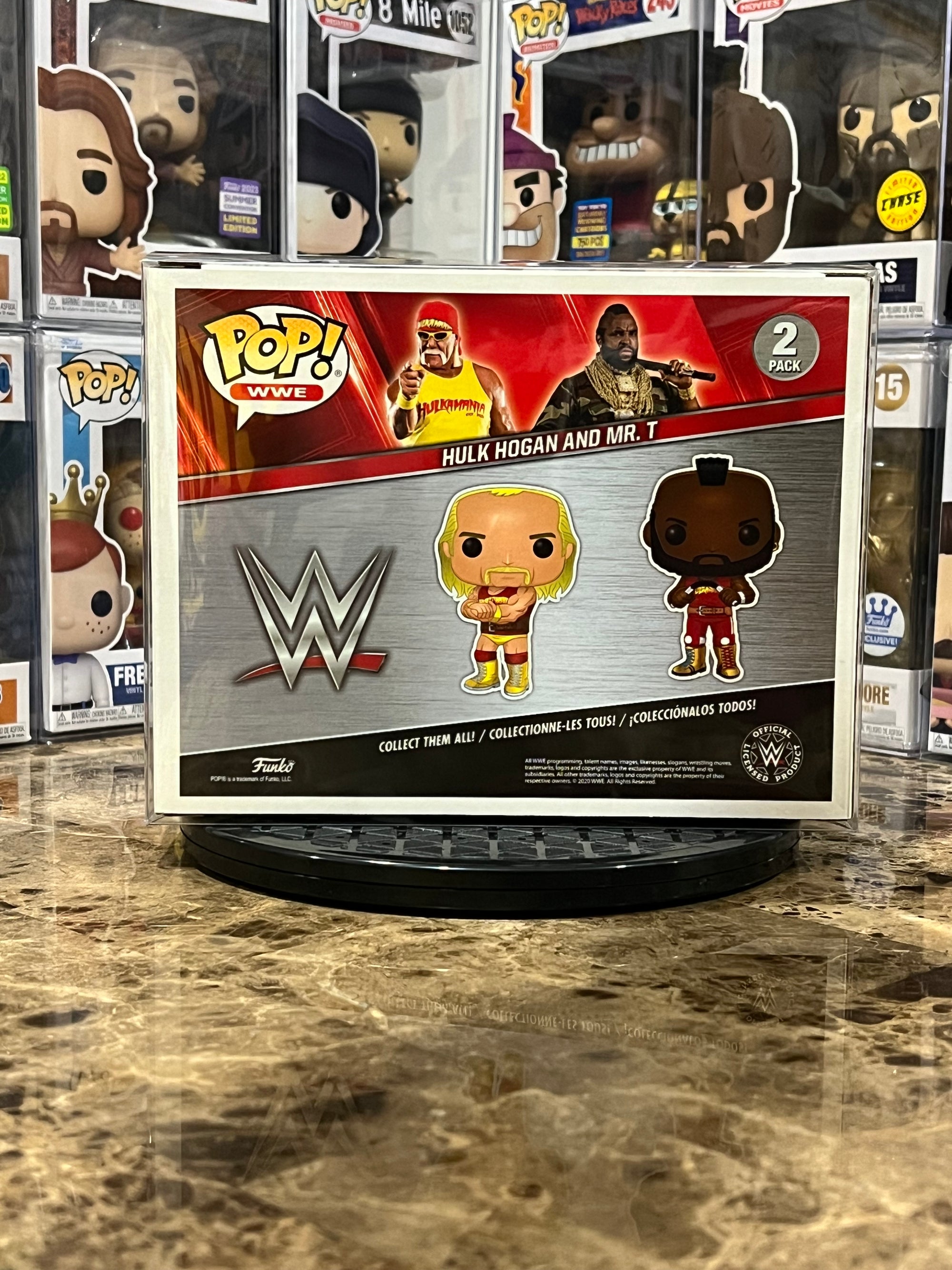 Funko Pop 2-Pack WWE Hulk Hogan and Mr. T