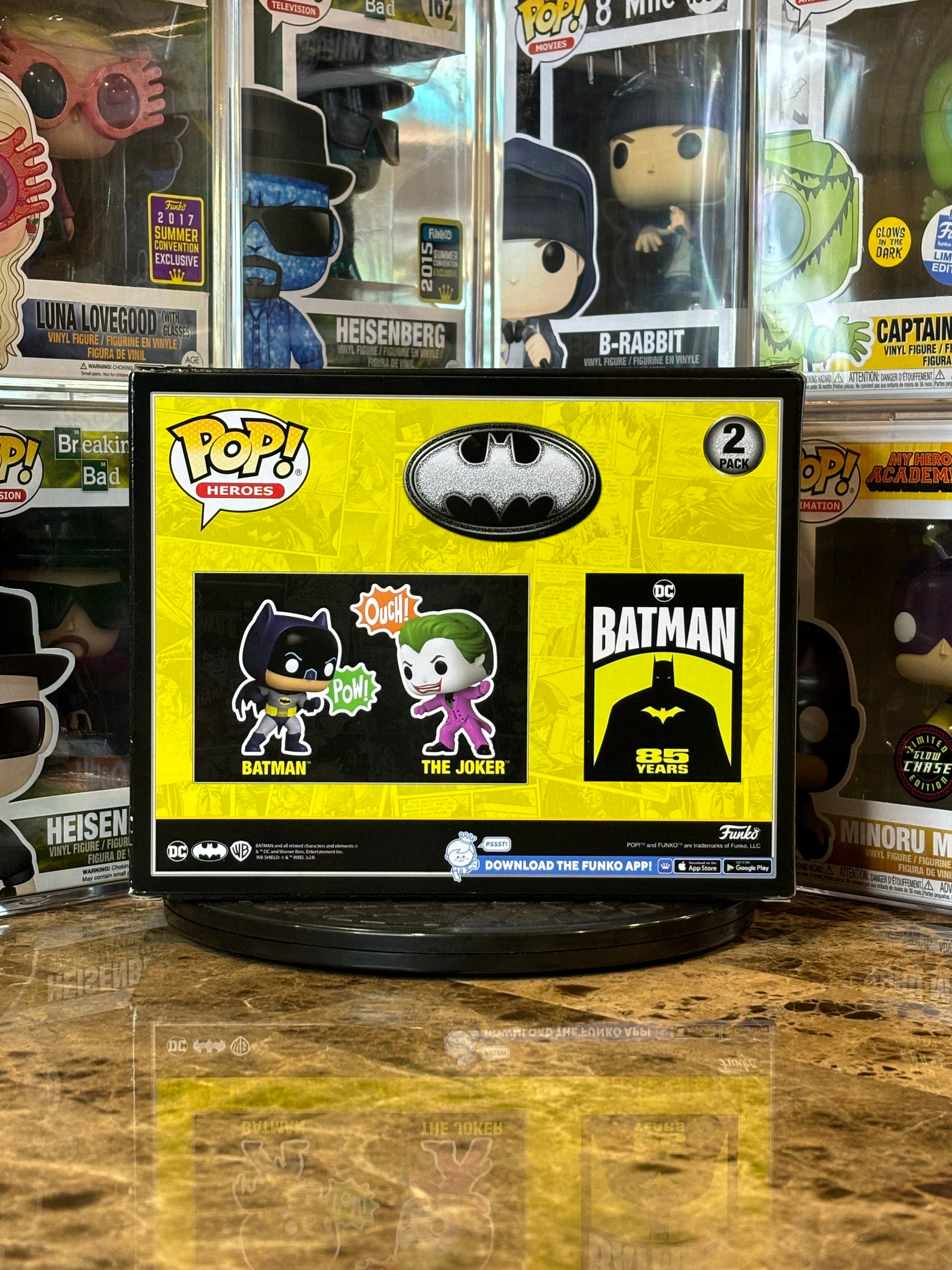 Funko Pop 2-Pack Batman & The Joker (1966) Amazon Exclusive