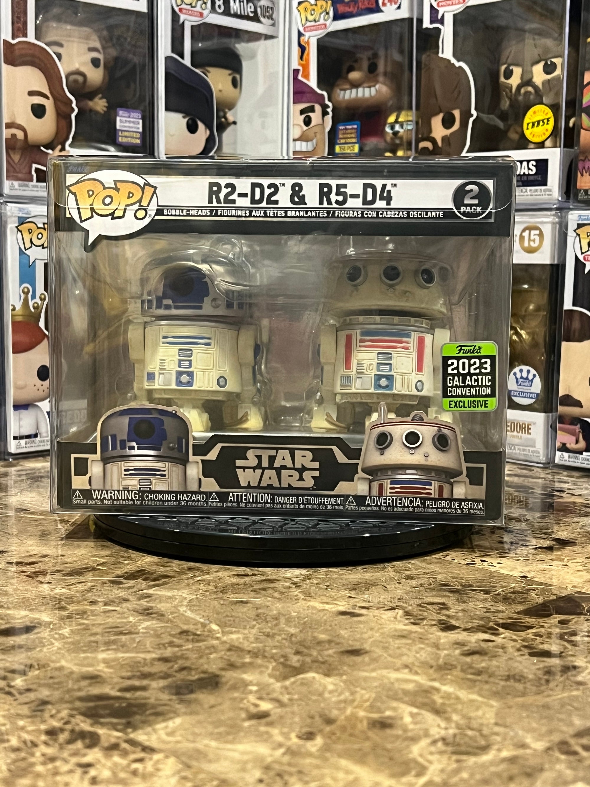 Funko Pop 2-Pack R2-D2 & R5-D4