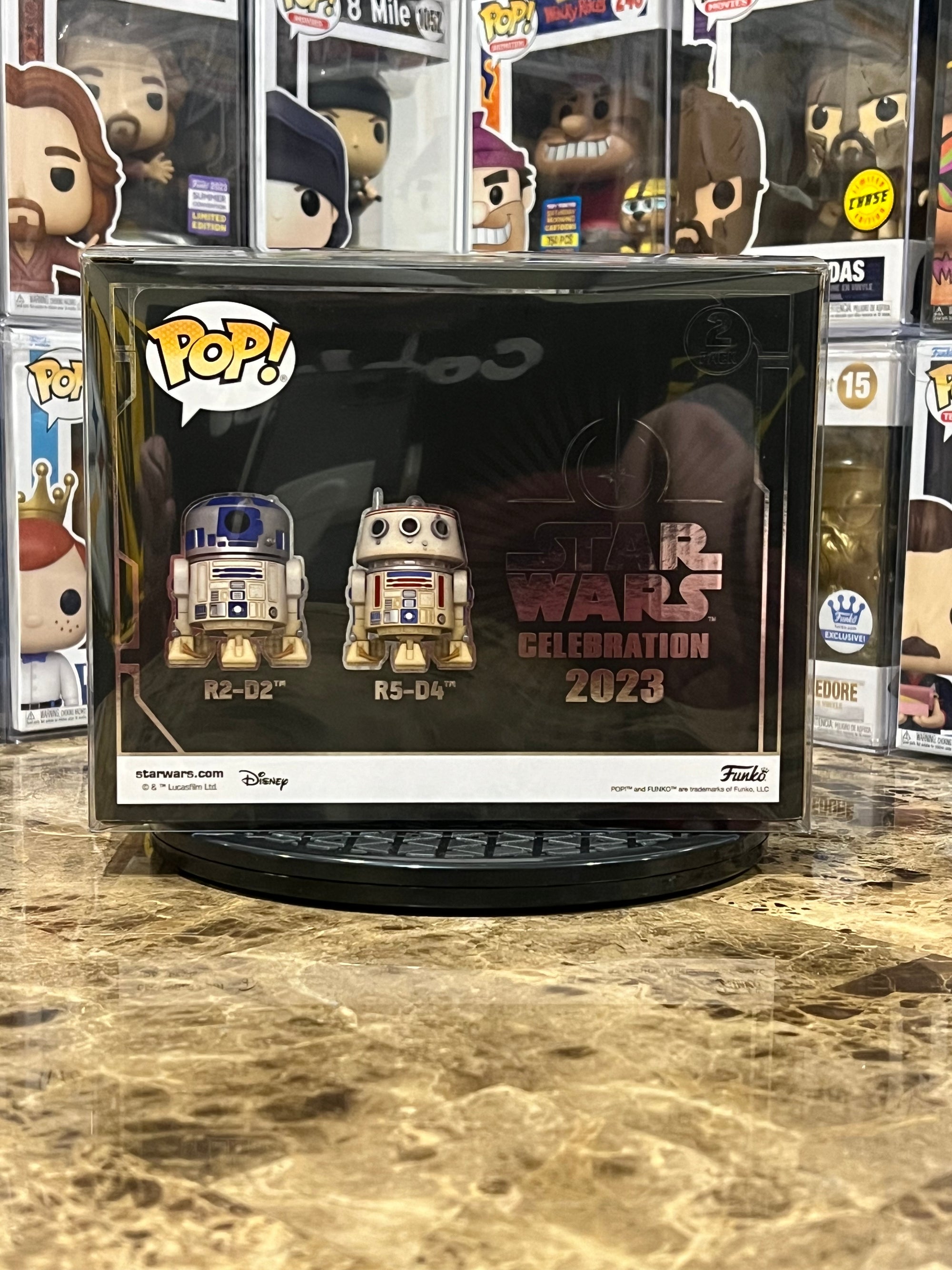 Funko Pop 2-Pack R2-D2 & R5-D4