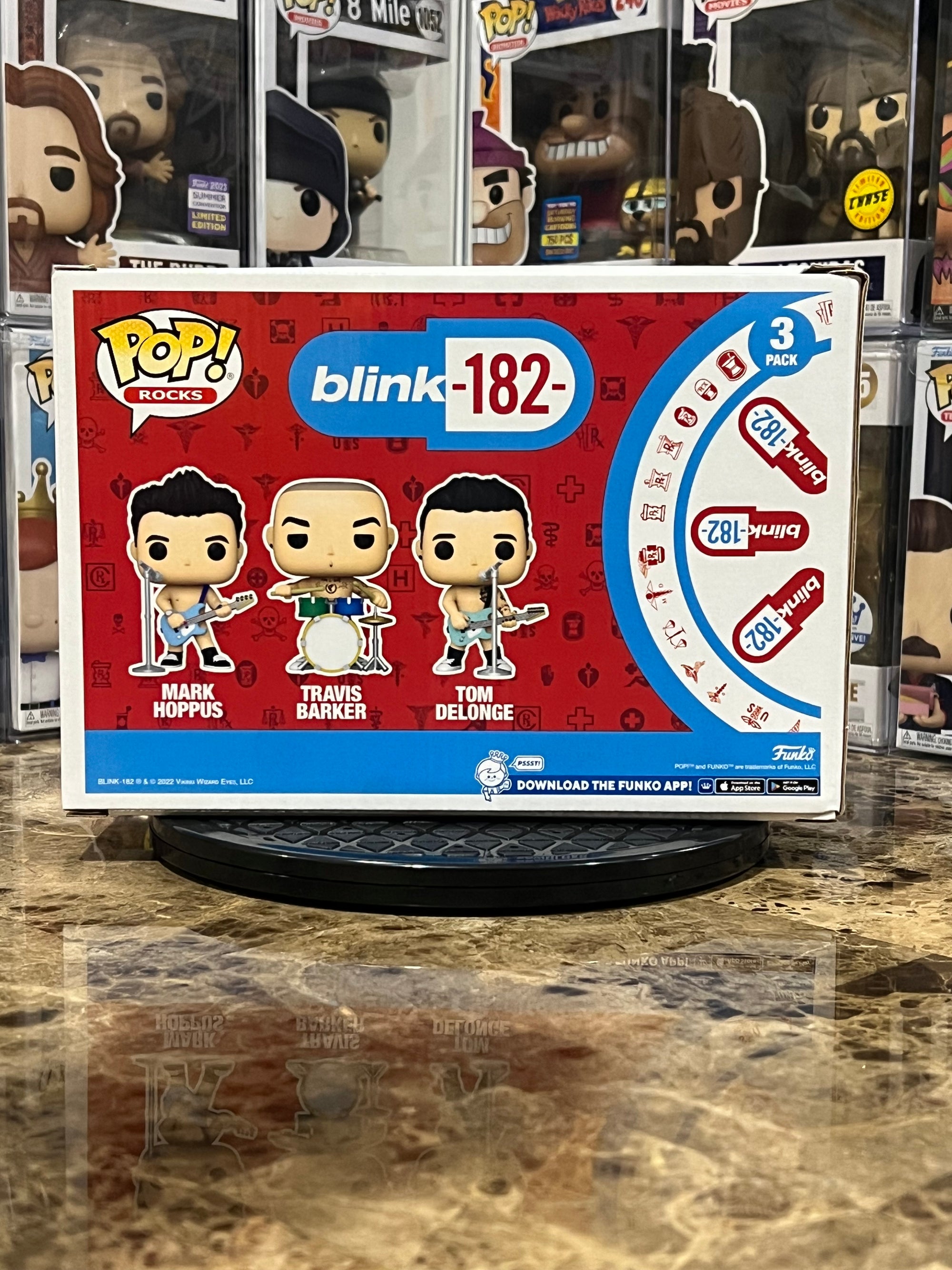 Funko Pop 3-pack Blink-182