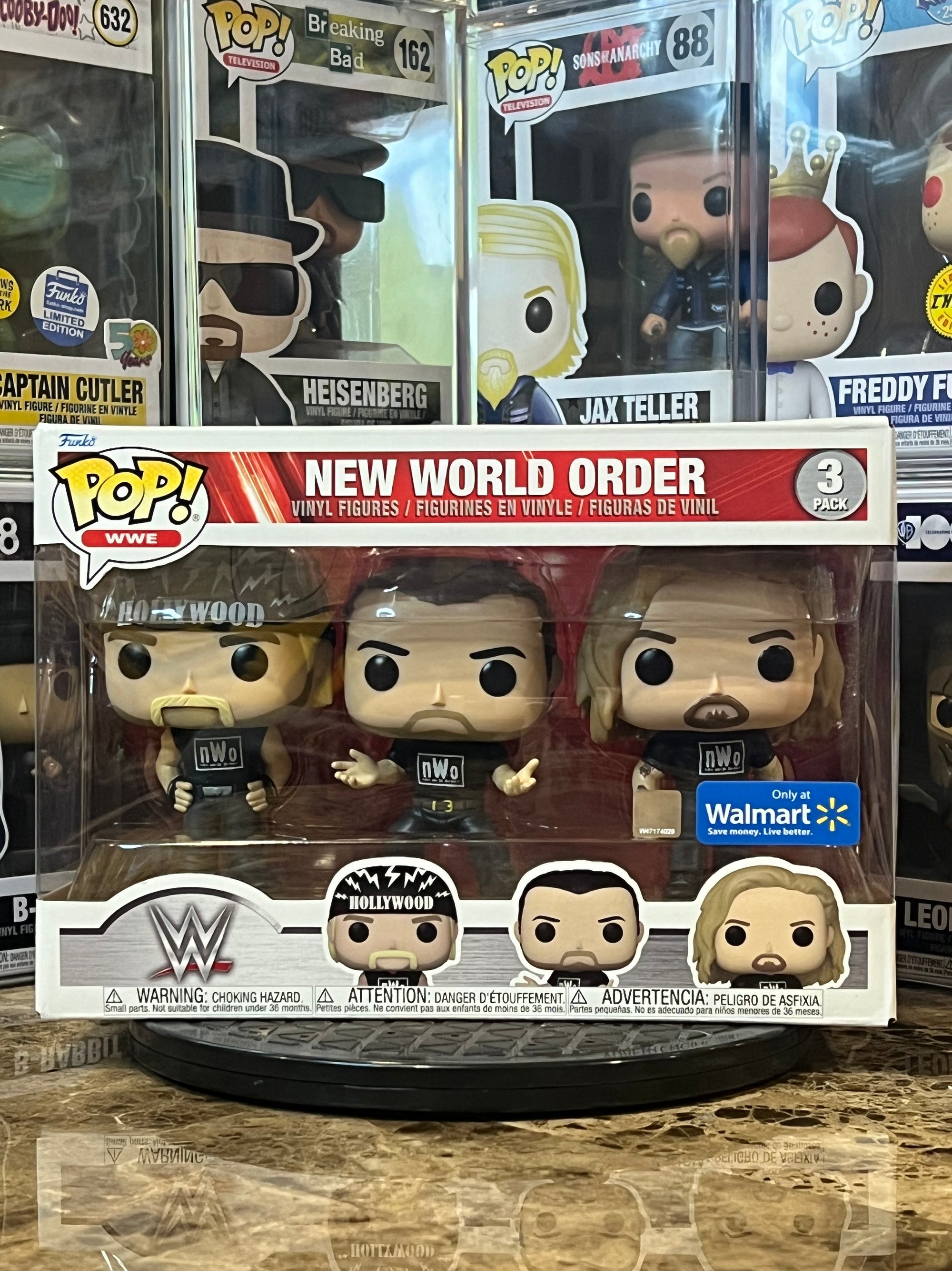 Funko Pop 3-Pack WWE New World Order