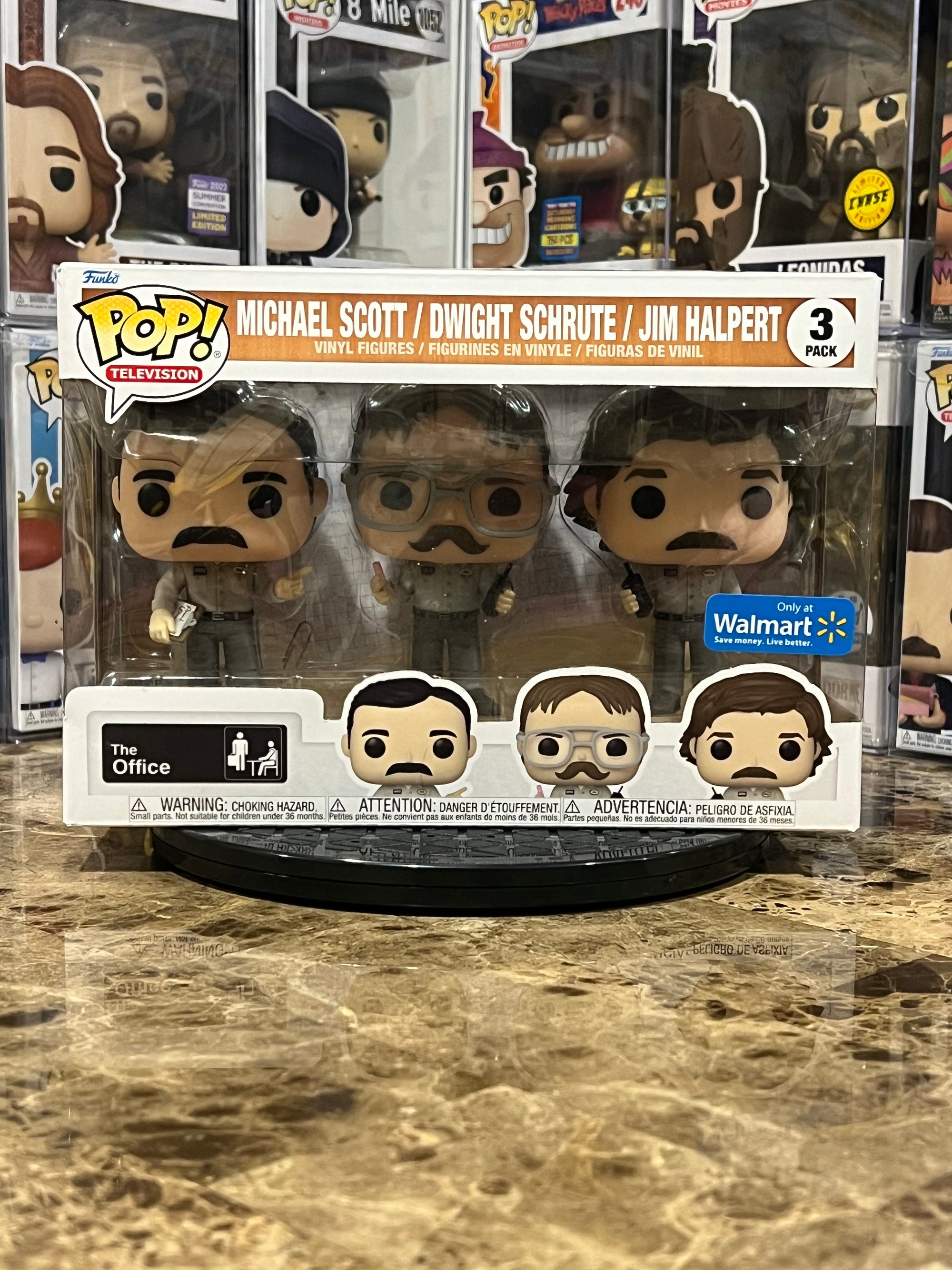 Funko Pop 3-pack The Office Utica Prank