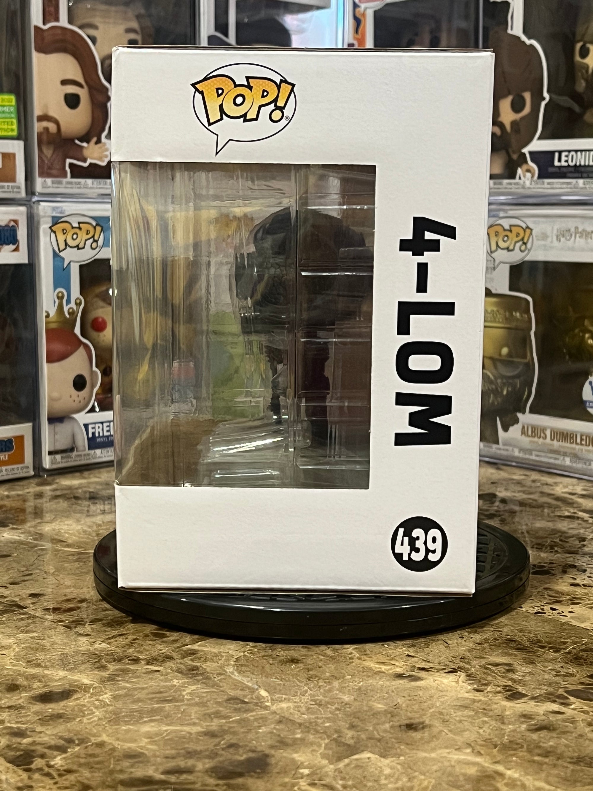 Funko Pop Star Wars Bounty Hunters Collection:4-Lom #439