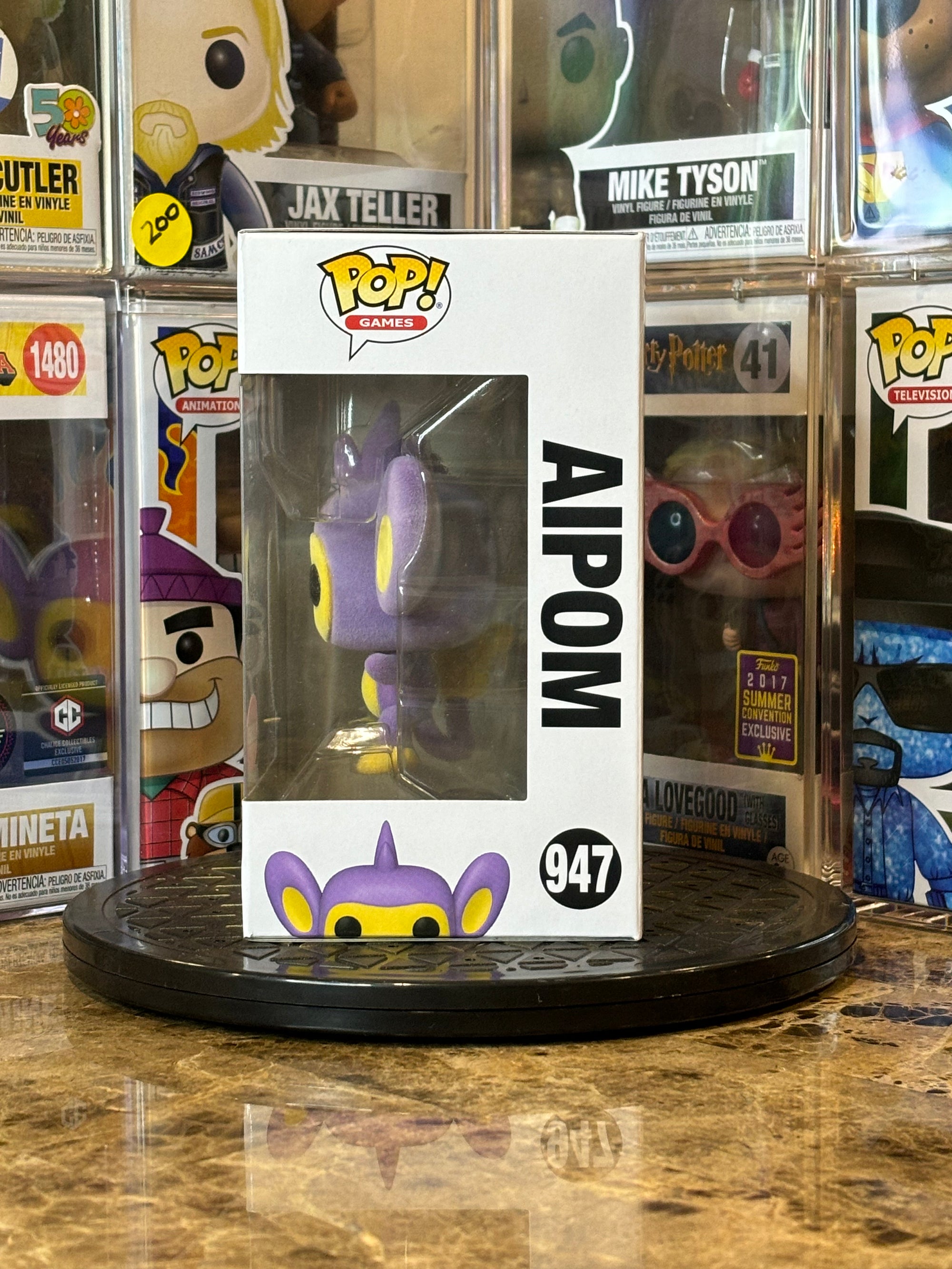 Funko Pop Pokemon Aipom (Flocked) #947