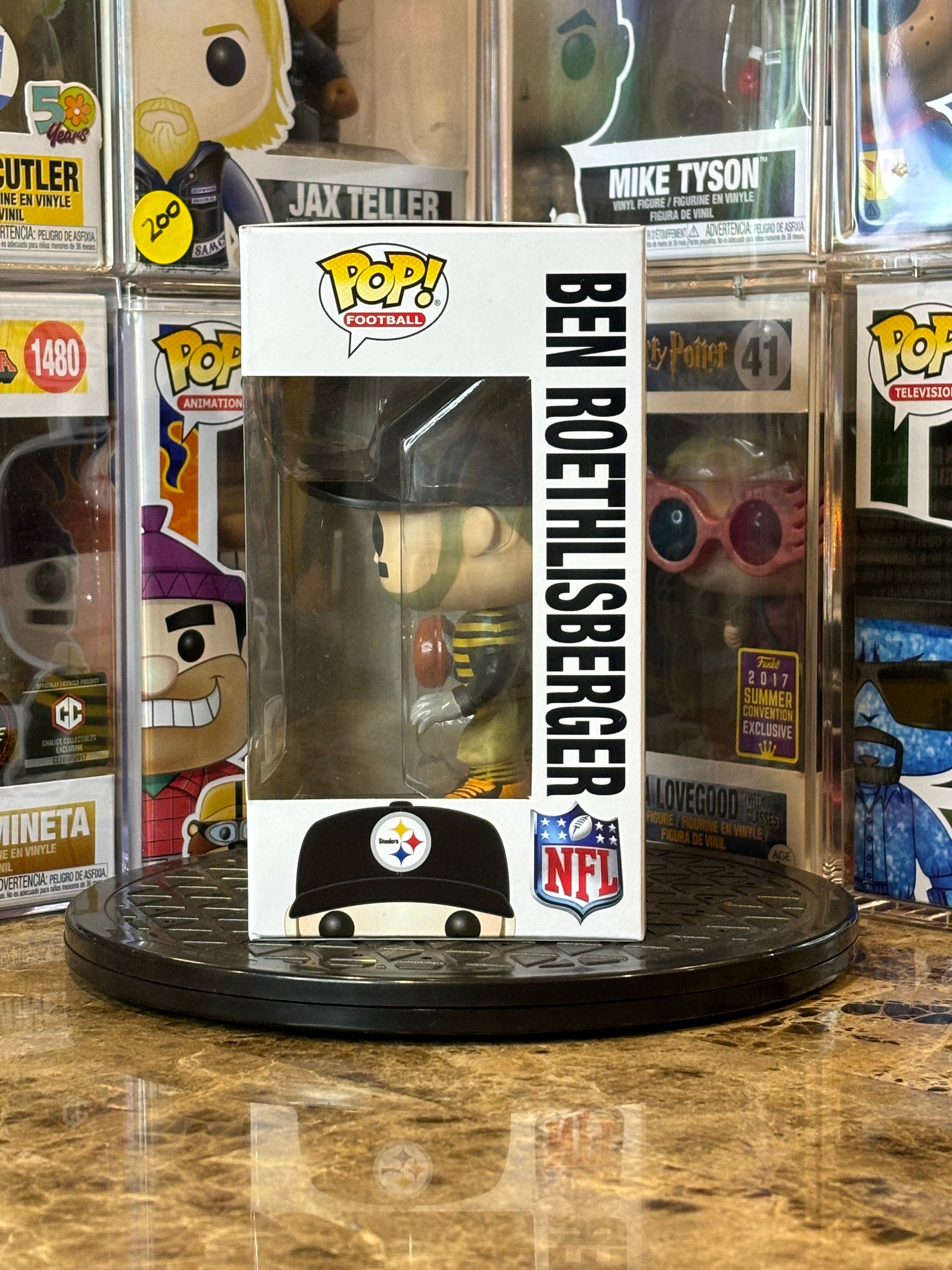 Funko Pop Steelers Ben Roethlisberger #65