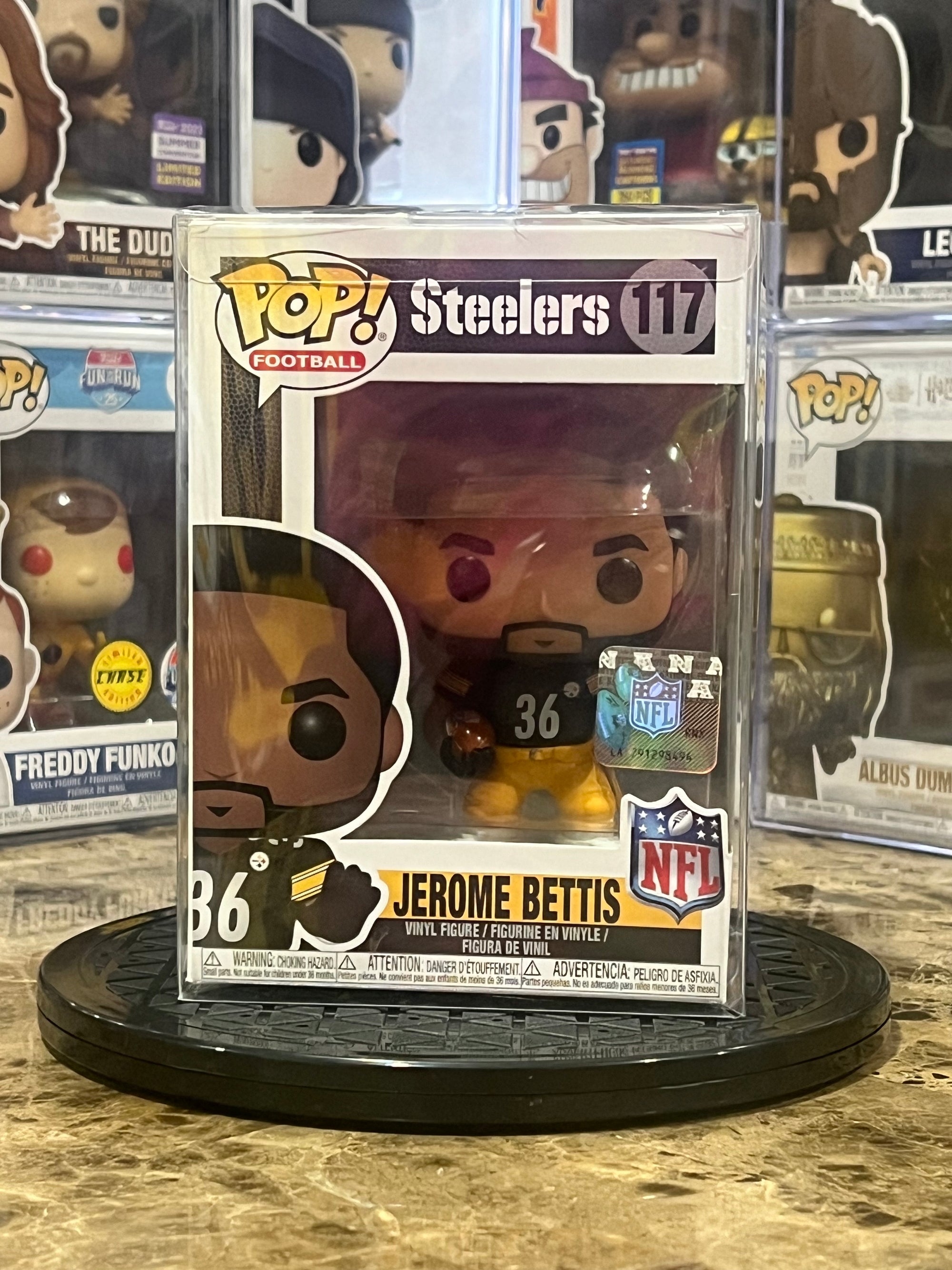 Funko Pop Pittsburgh Steelers Jerome Bettis #117