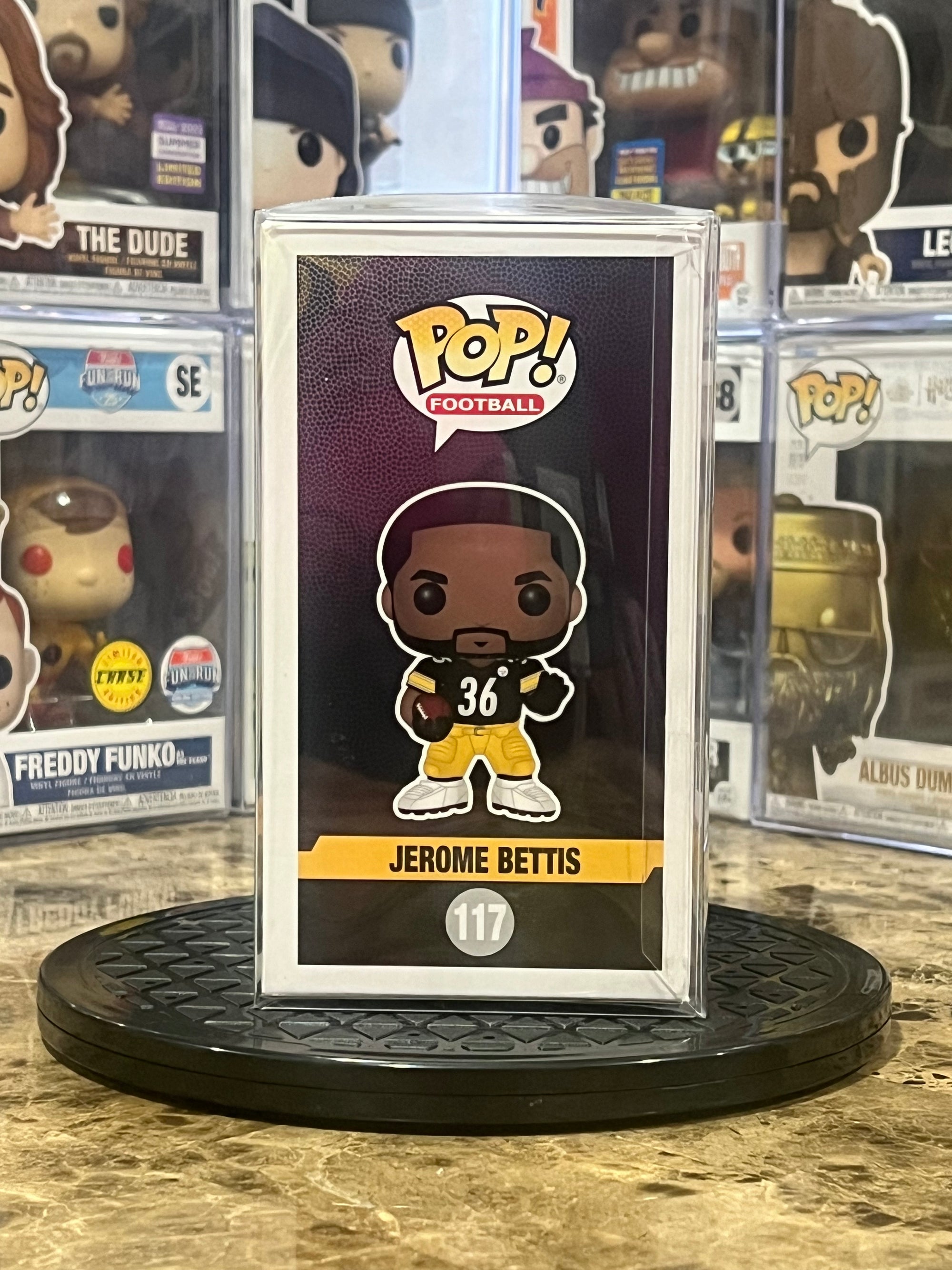 Funko Pop Pittsburgh Steelers Jerome Bettis #117