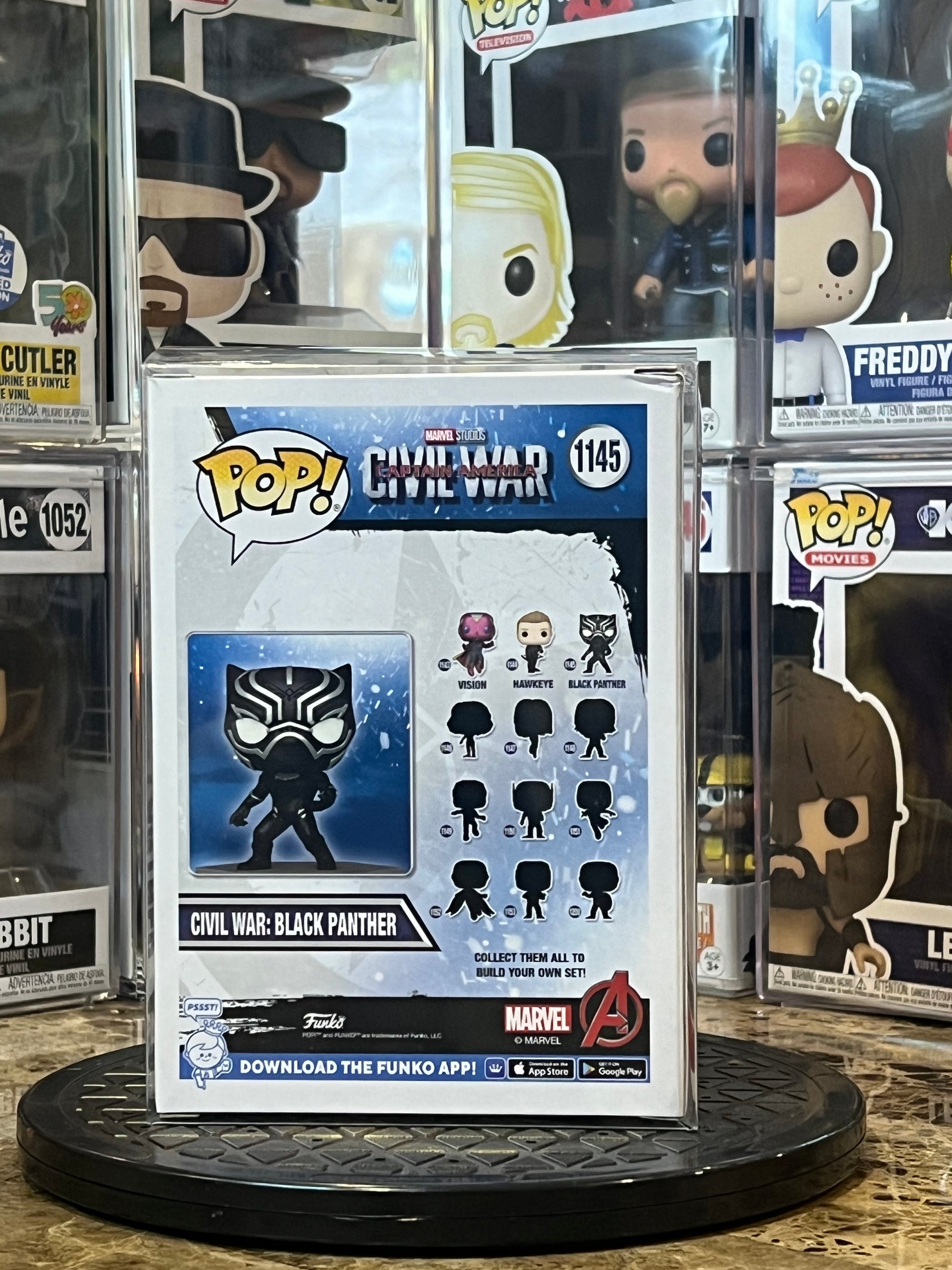 Funko Pop Captain America Civil War Black Panther #1145