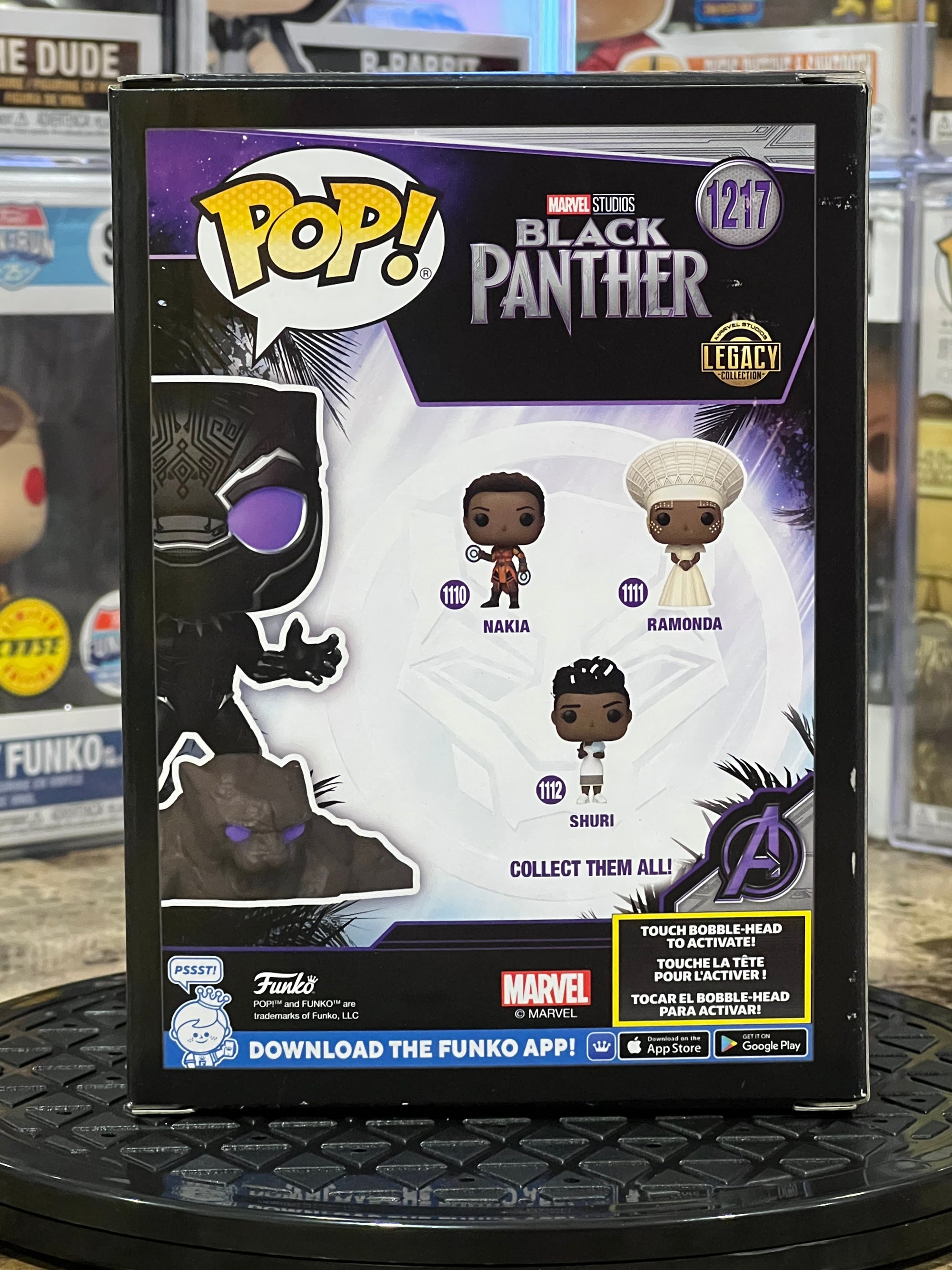 Funko Pop Black Panther #1217 Lights & Sounds