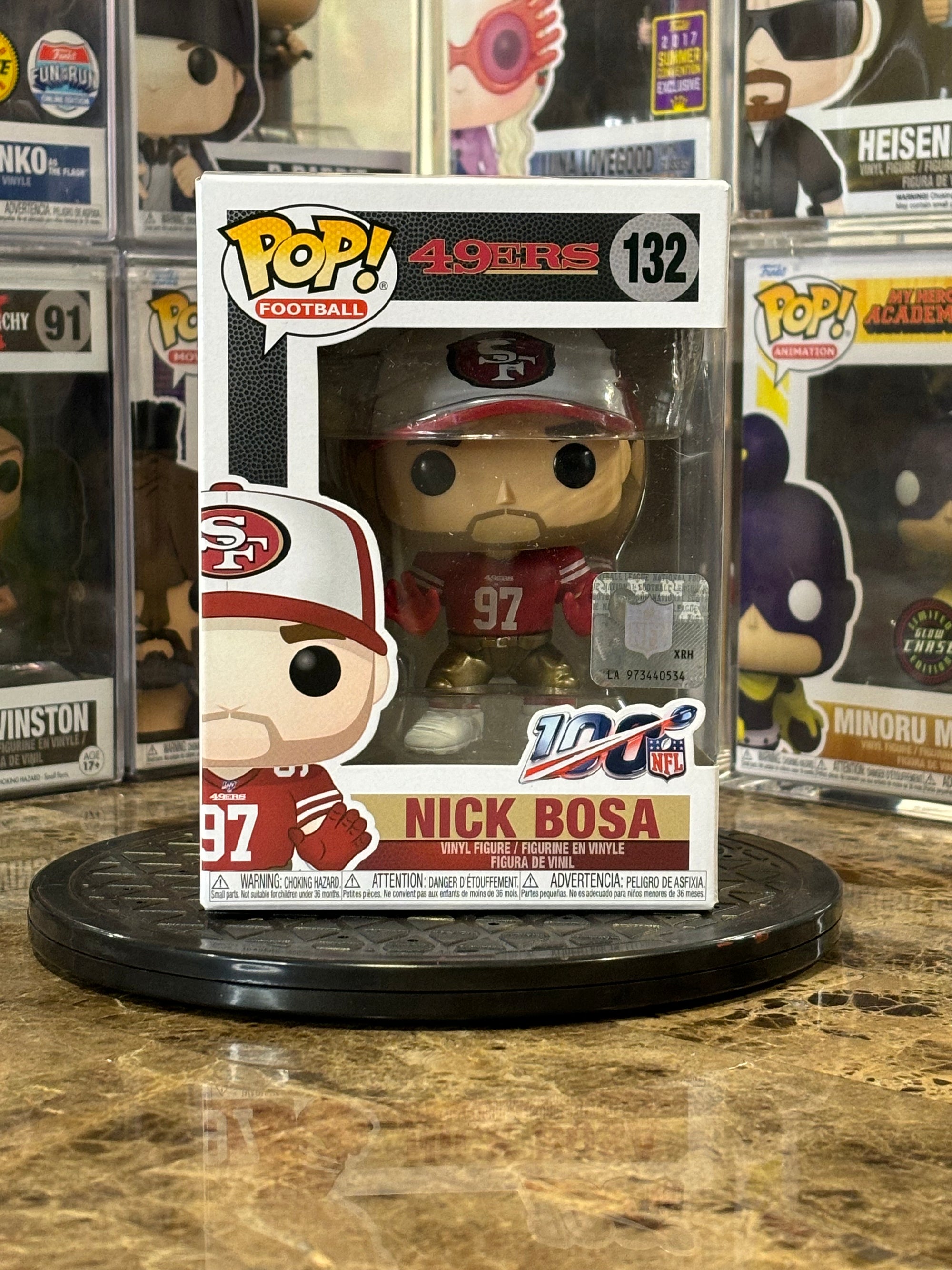 Funko Pop San Francisco 49ers Nick Bosa #132
