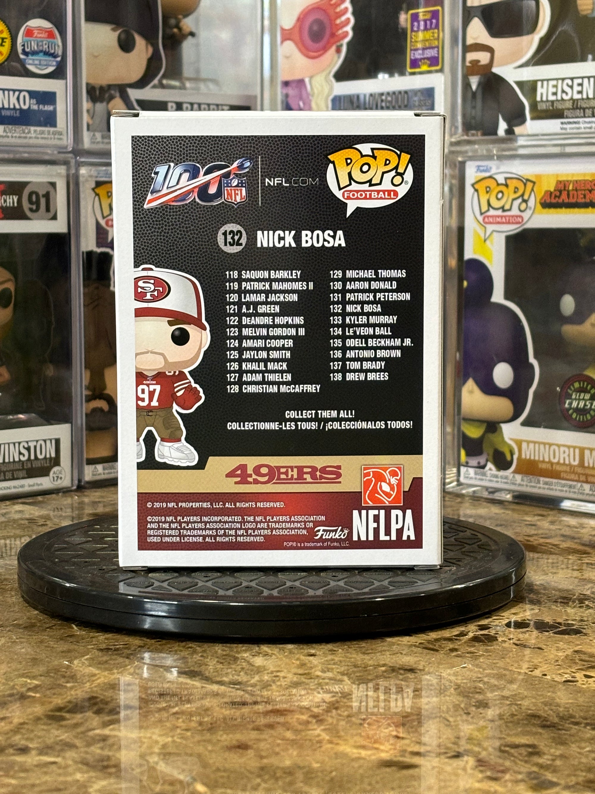 Funko Pop San Francisco 49ers Nick Bosa #132