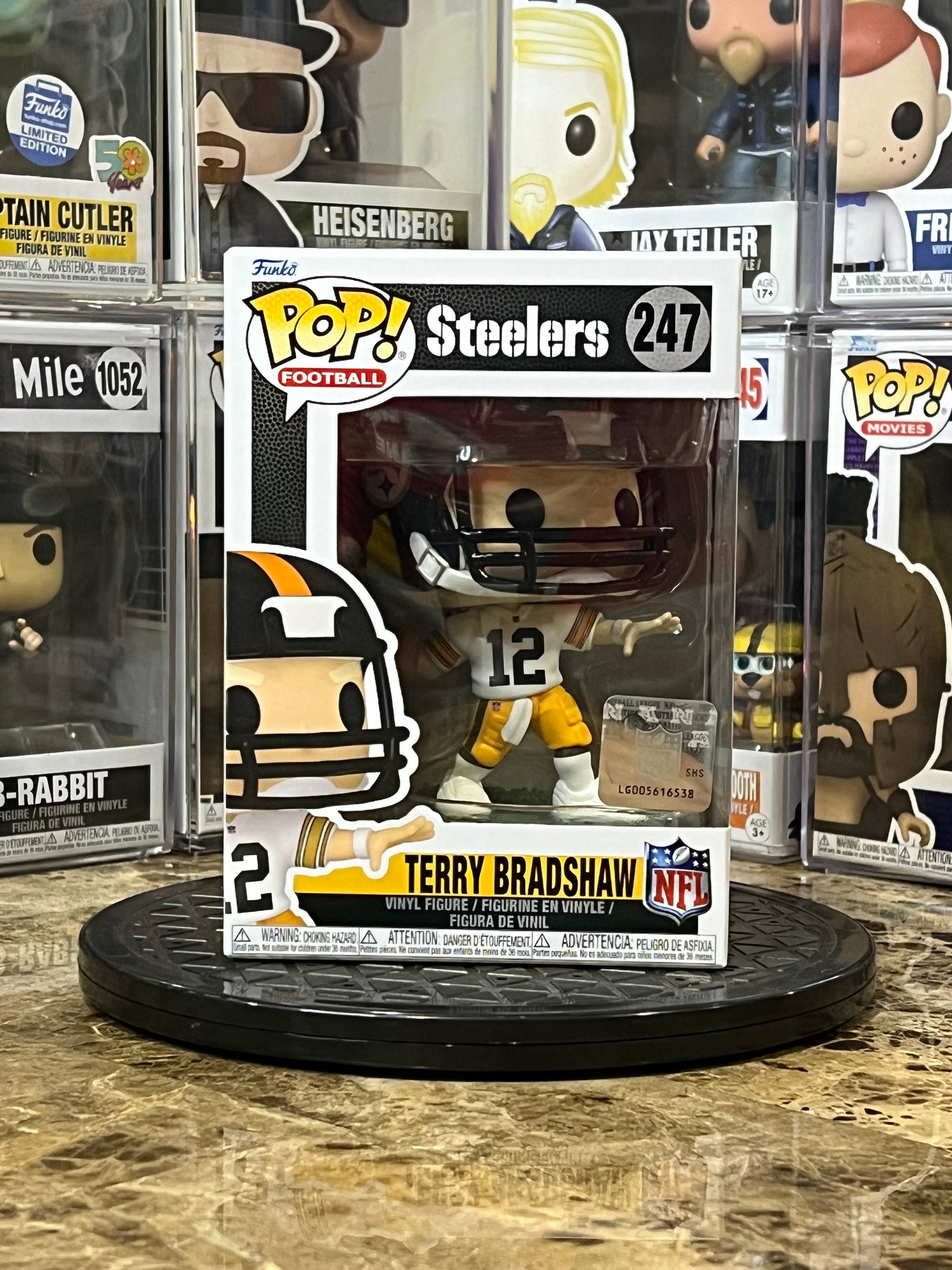 Funko Pop Pittsburgh Steelers Terry Bradshaw #247