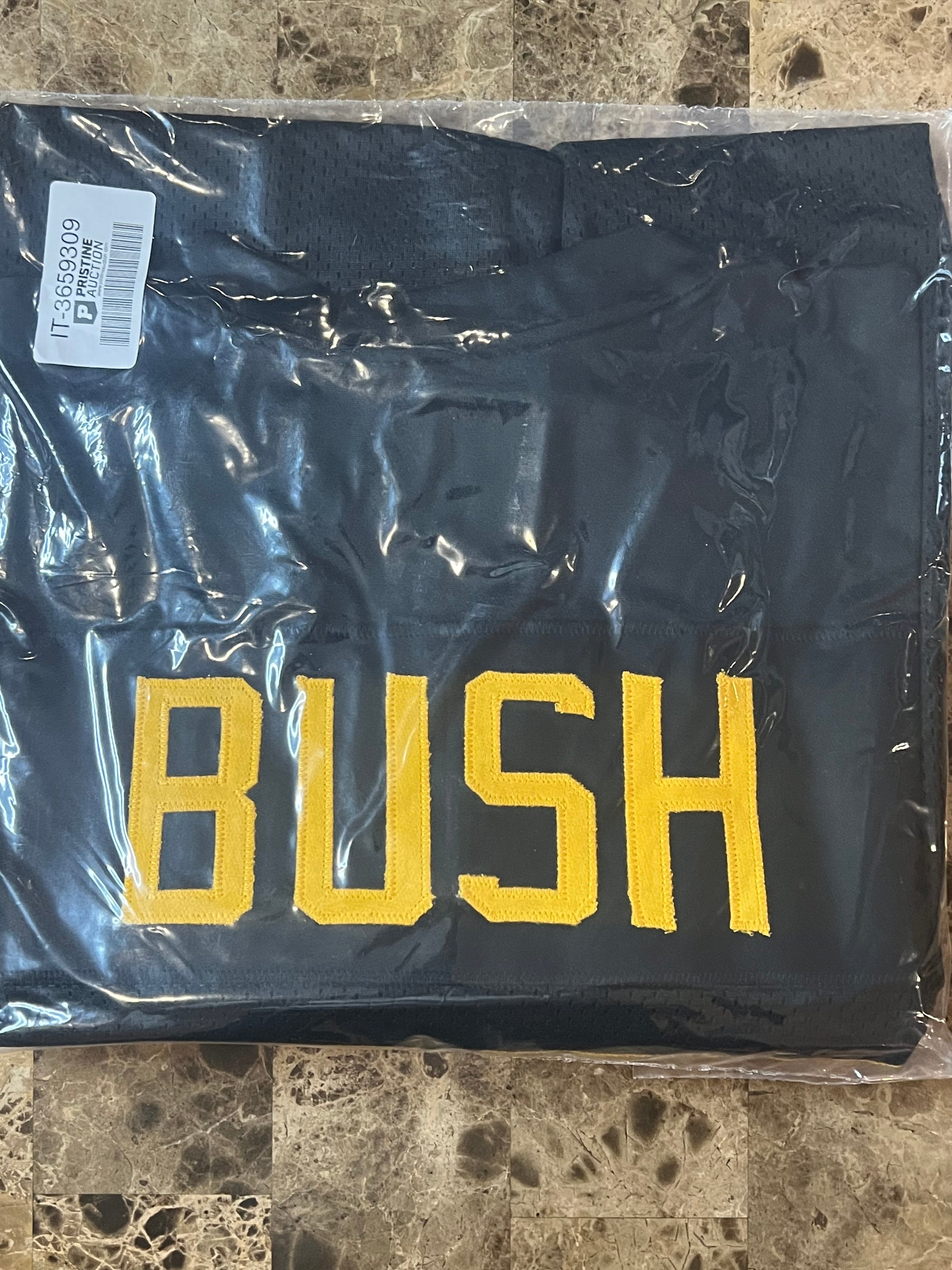 Devin Bush Autographed Pittsburgh Steelers #55 Color Rush Jersey