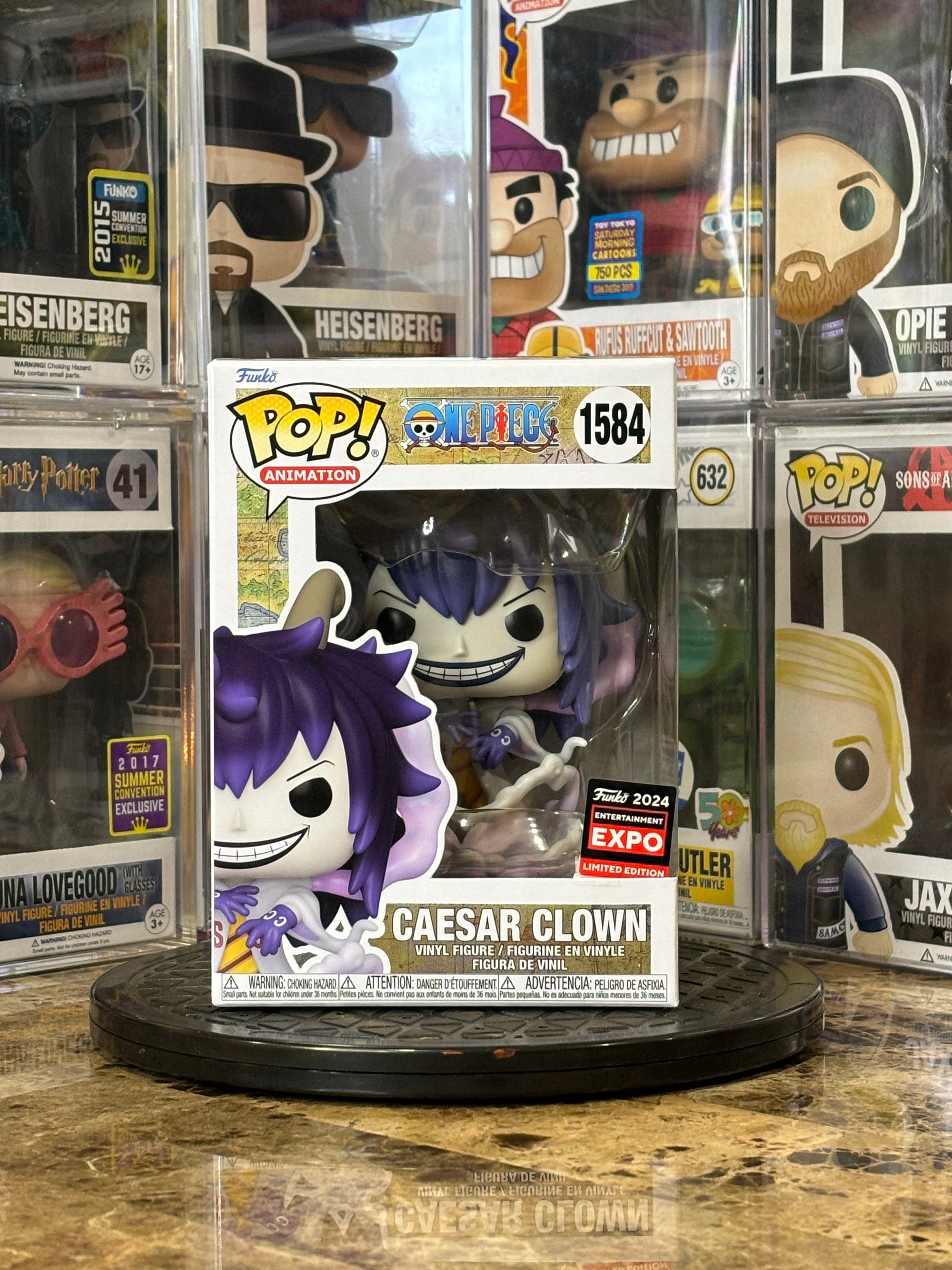 Funko Pop One Piece Caesar Clown #1584