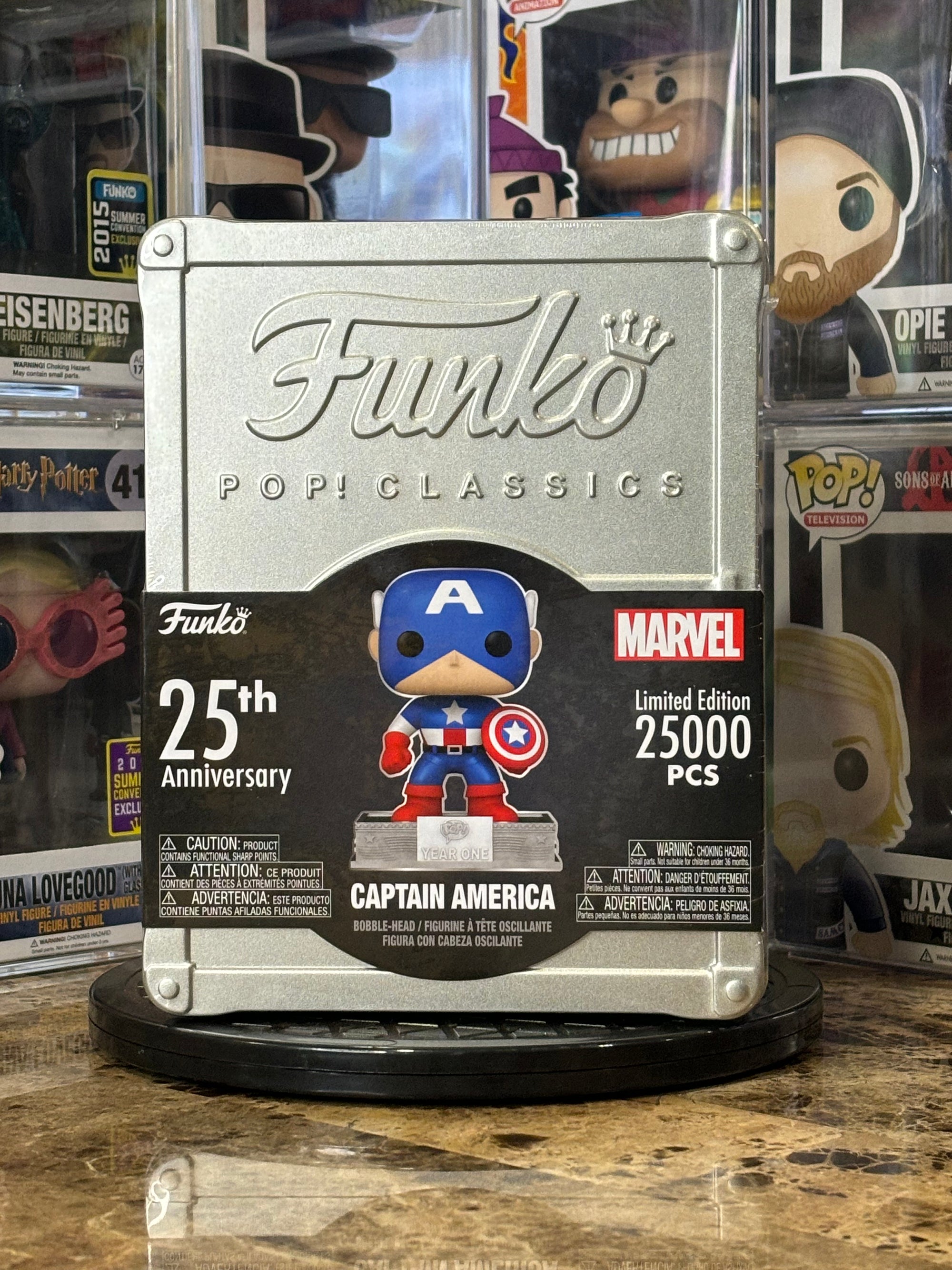 Funko Pop Classics 25th Anniversary Captain America Year One