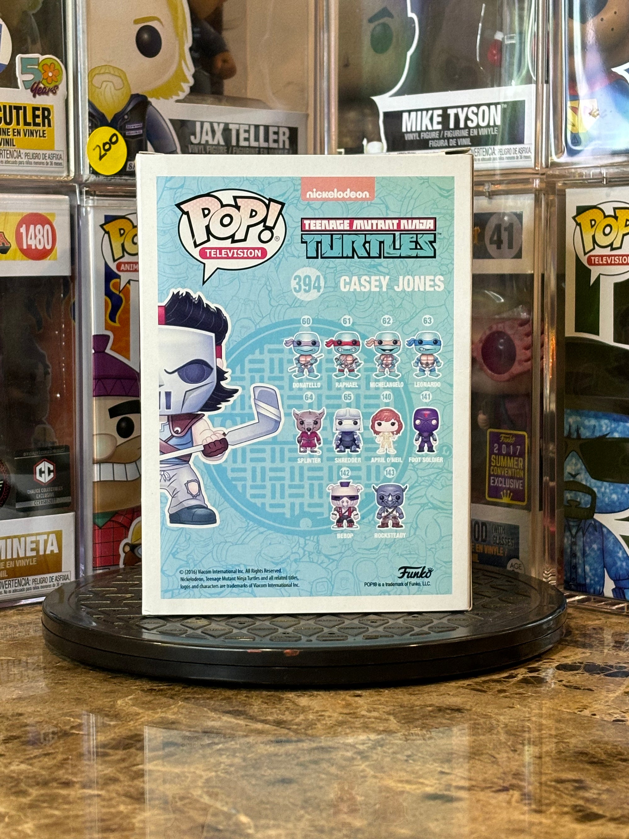 Funko Pop Teenage Mutant Ninja Turtles Casey Jones #394