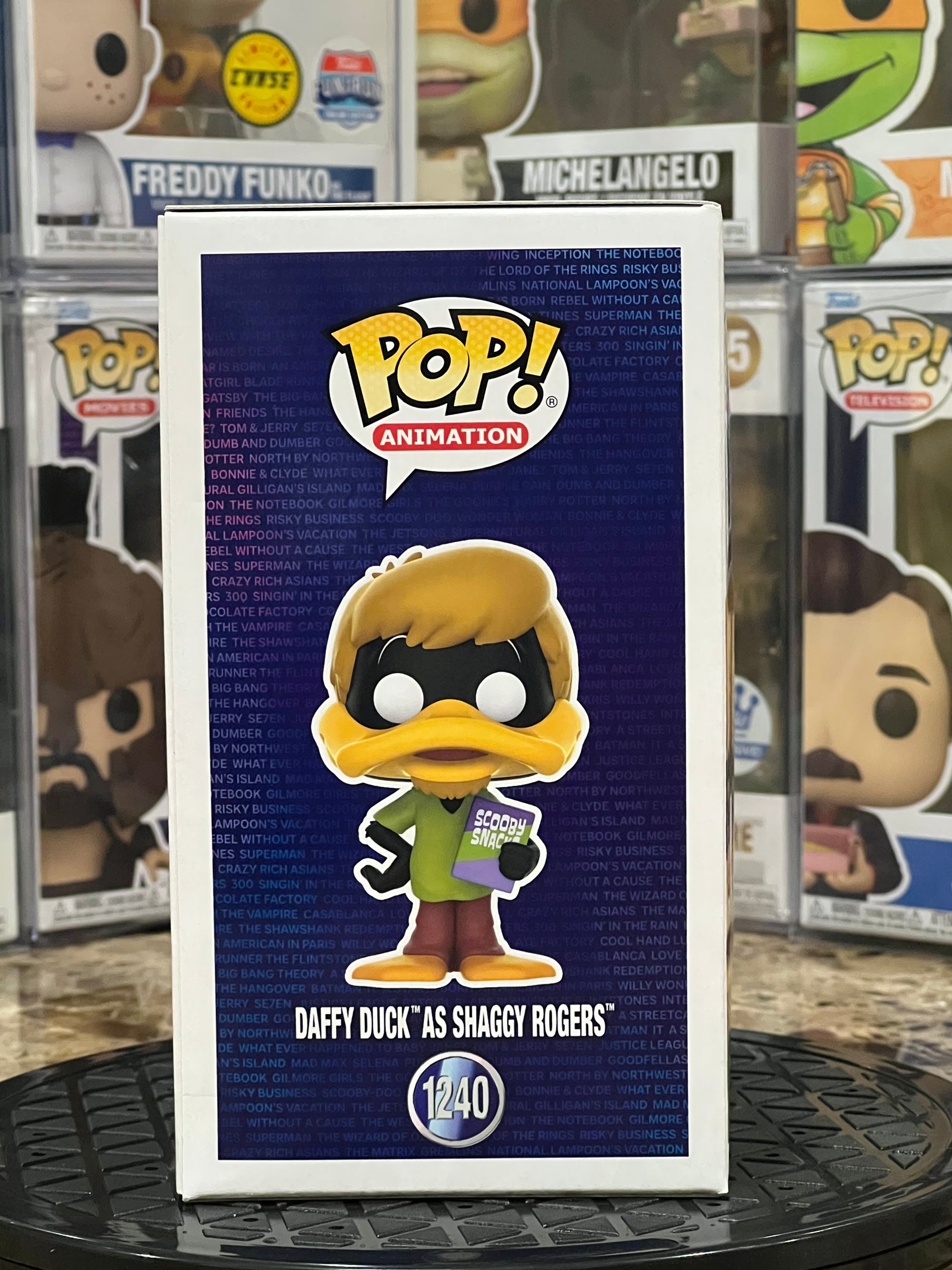 Funko Pop WB100 Daffy Duck as Shaggy Rogers #1240