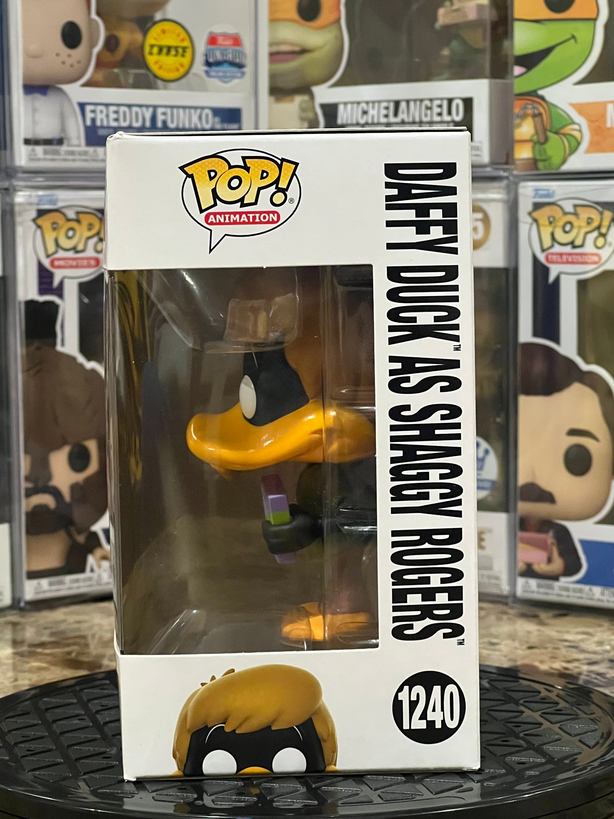 Funko Pop WB100 Daffy Duck as Shaggy Rogers #1240