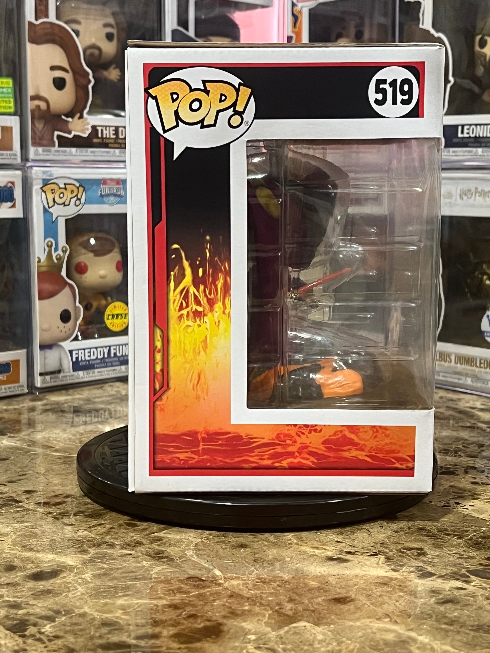 Funko Pop Star Wars Red Saber Series Vol 1: Darth Sidious #519