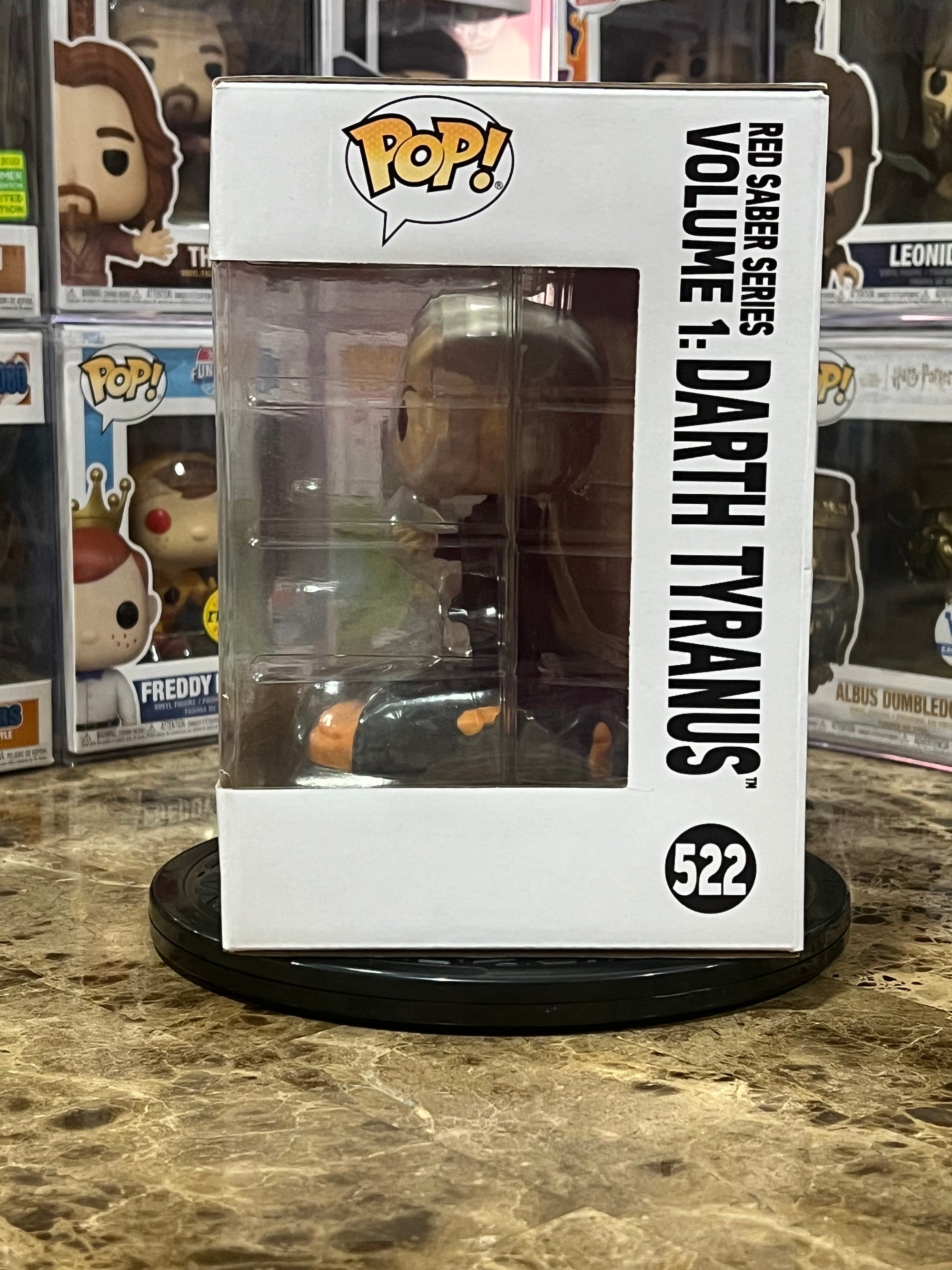 Funko Pop Star Wars Red Saber Series Vol 1:Darth Tyranus #522