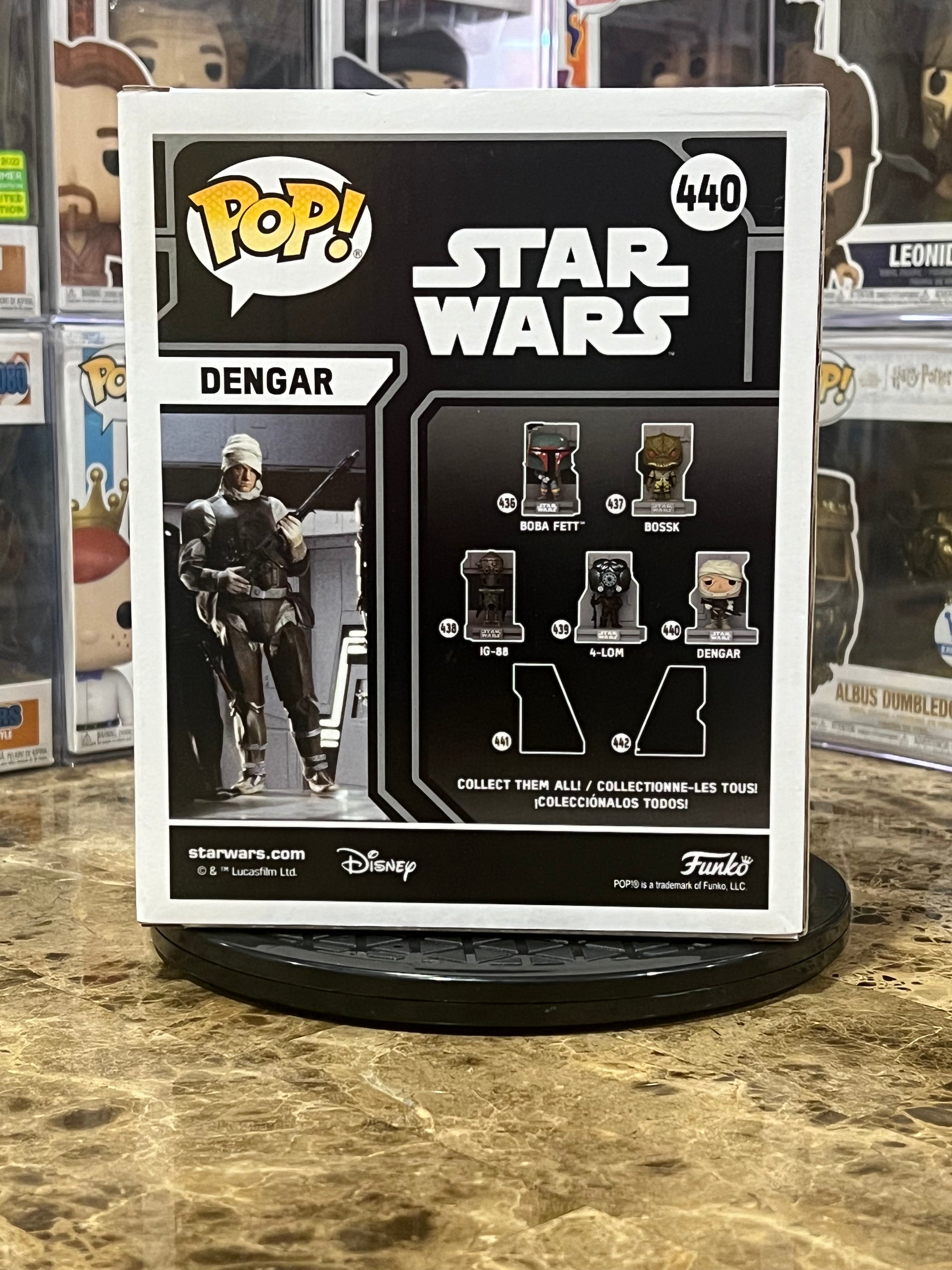 Funko Pop Star Wars Bounty Hunters Collection:Dengar #440