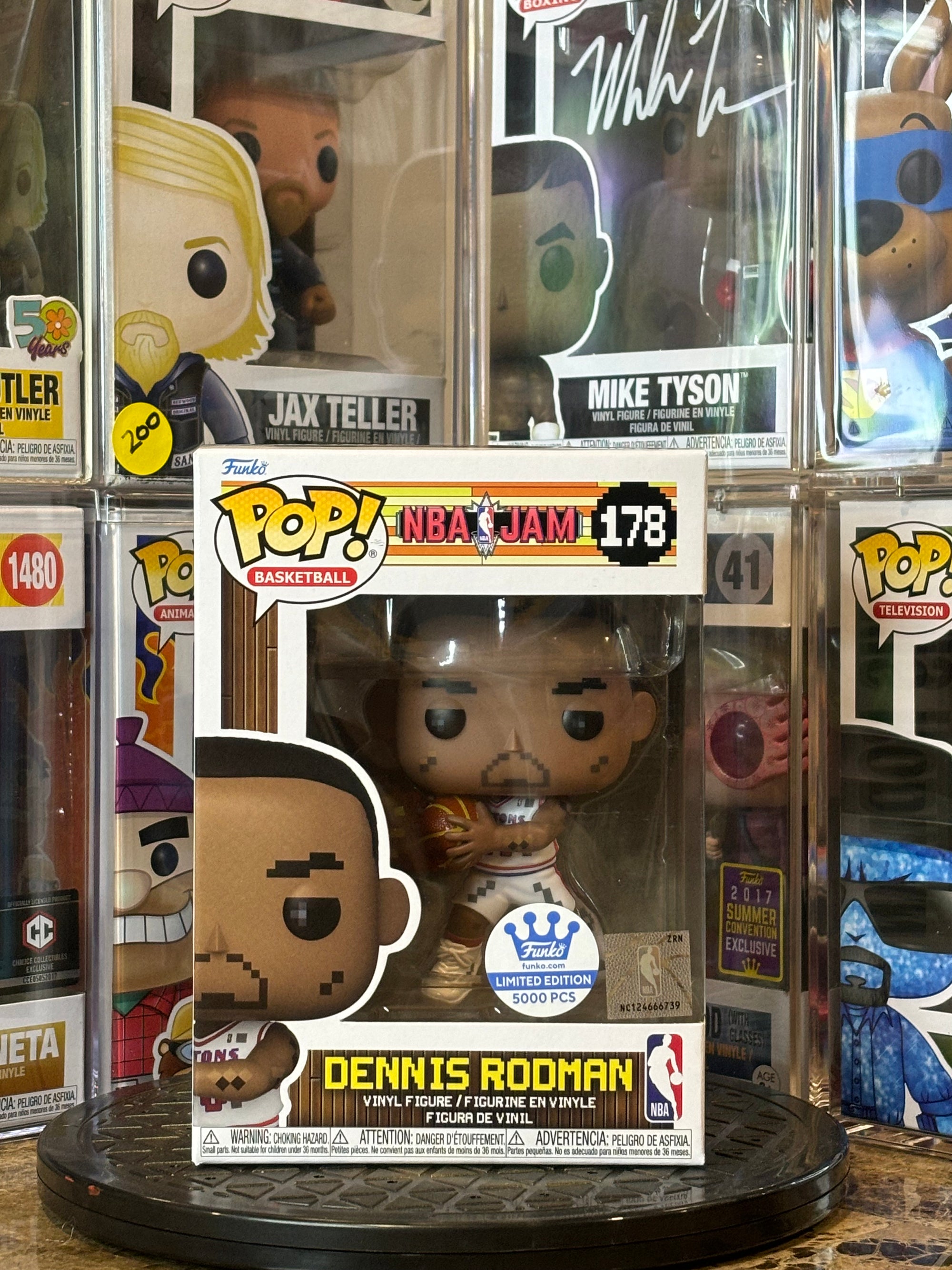 Funko Pop NBA Jam Dennis Rodman #178