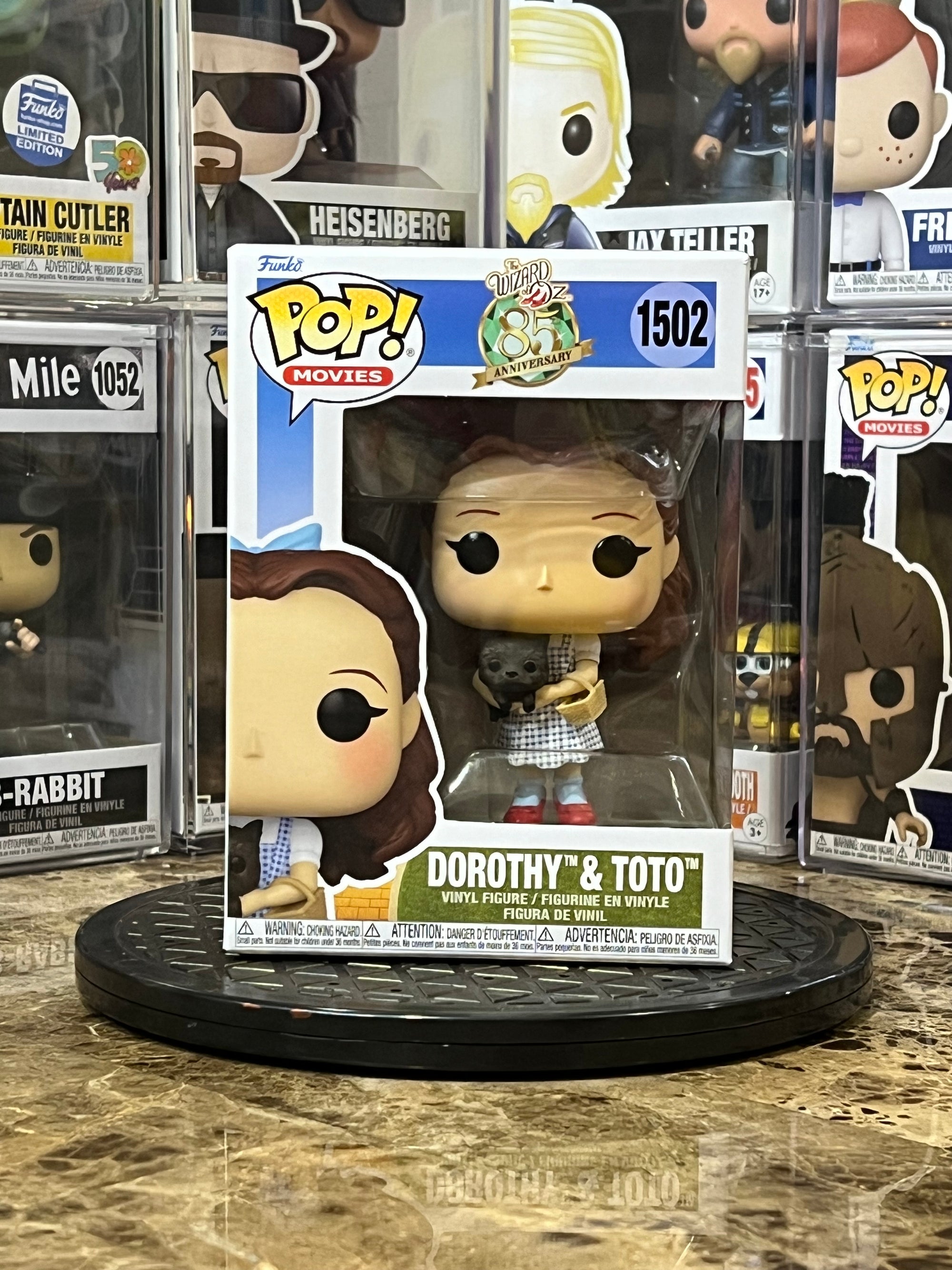 Funko Pop The Wizard of Oz 8th Anniversary Dorothy & Toto #1502