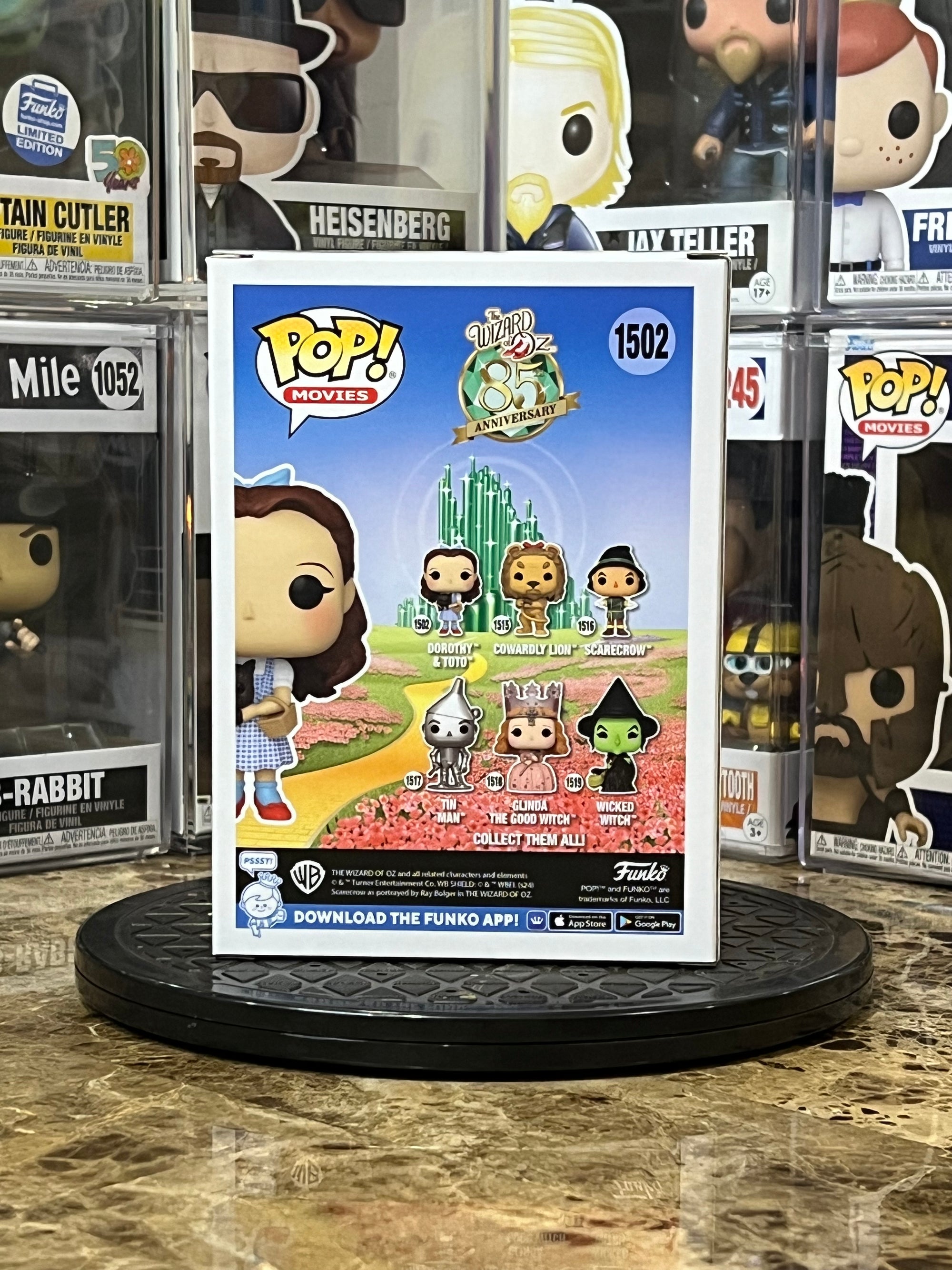 Funko Pop The Wizard of Oz 8th Anniversary Dorothy & Toto #1502