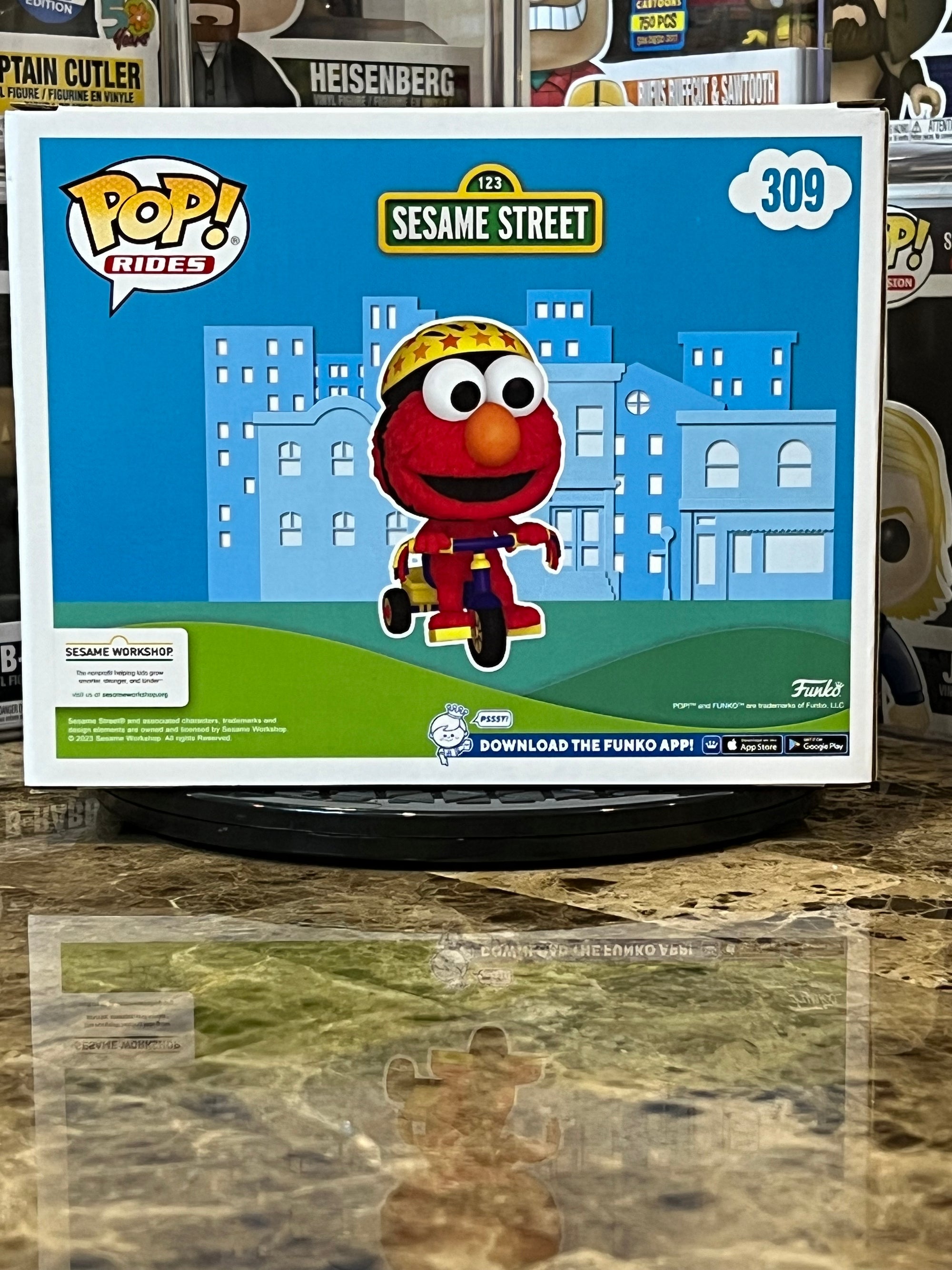 Funko Pop Rides Sesame Street Elmo on Trike #309