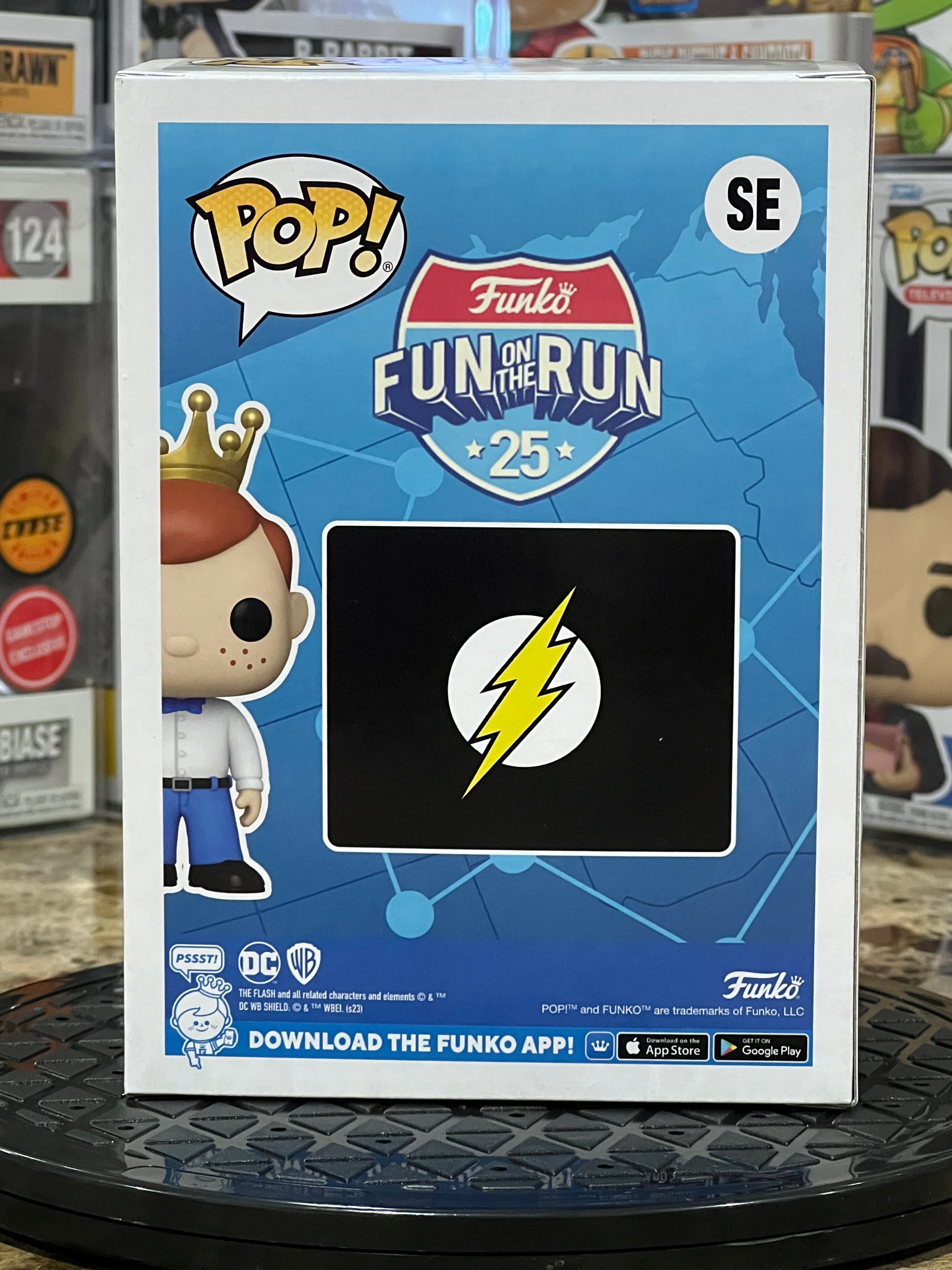 Funko Pop Fun In the Run Freddy Funko as The Flash Chase Limited Edition #SE