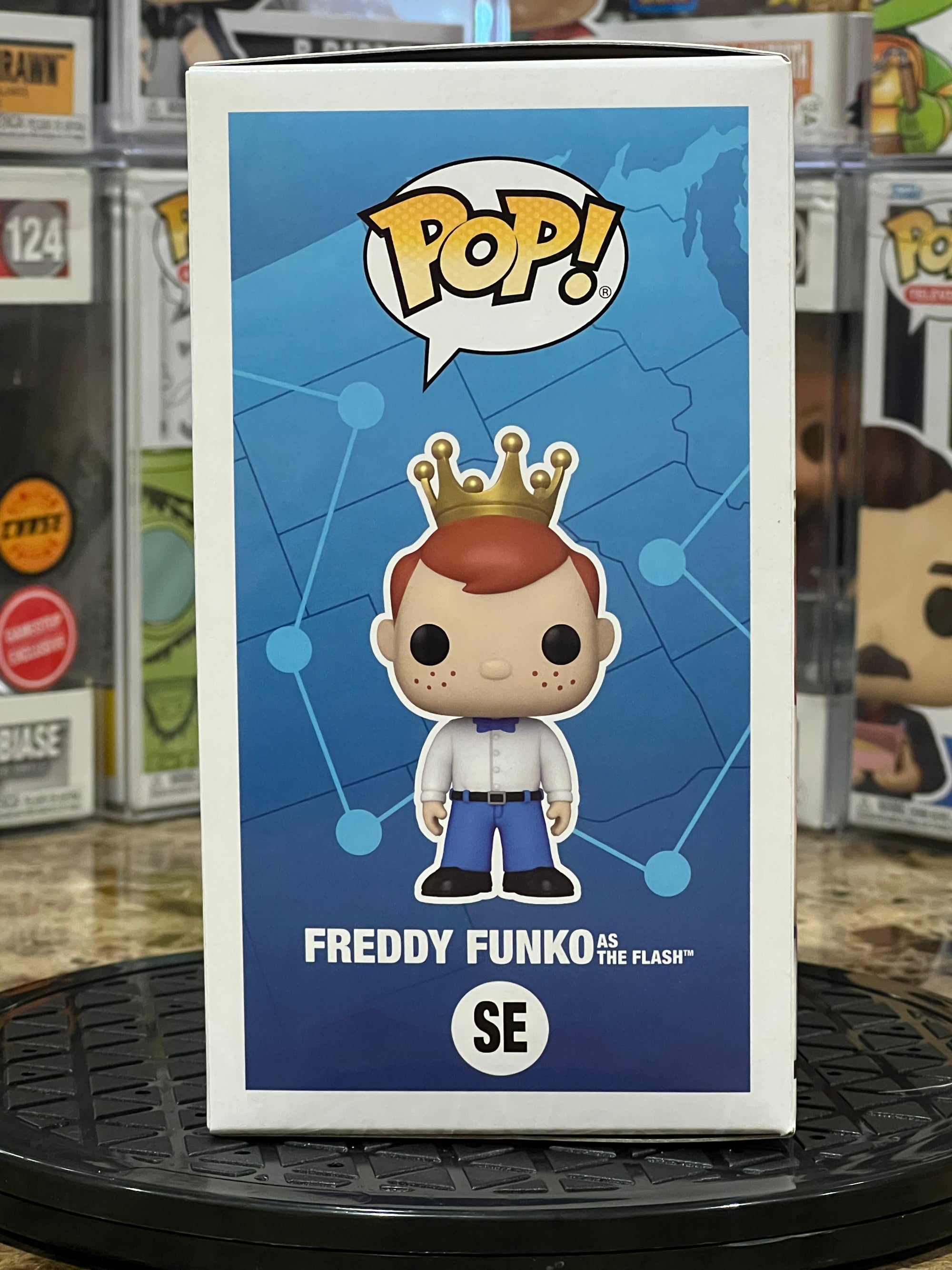 Funko Pop Fun In the Run Freddy Funko as The Flash Chase Limited Edition #SE