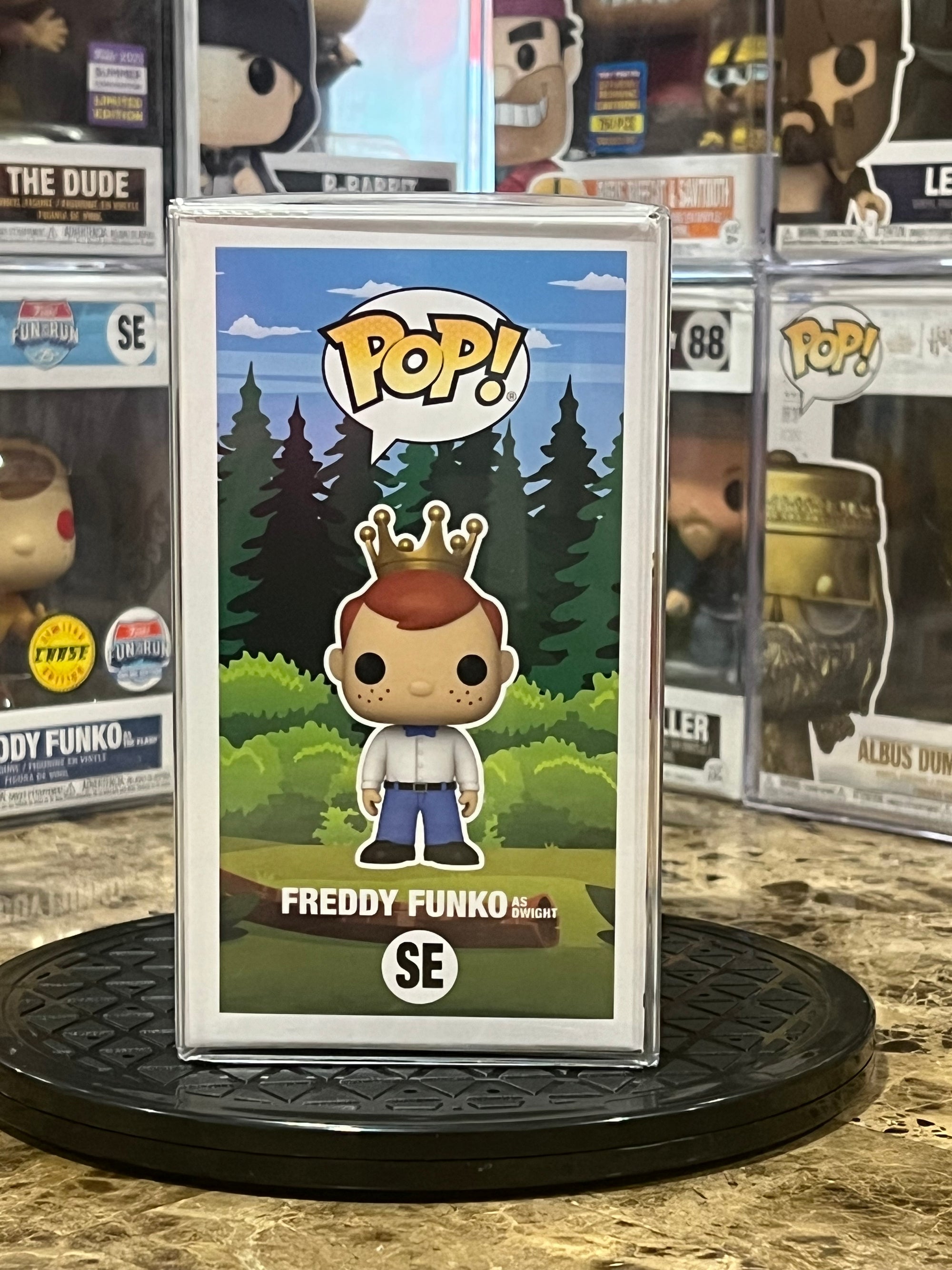 Funko Pop Camp Fundays Freddy Funko as Dwight Schrute #SE