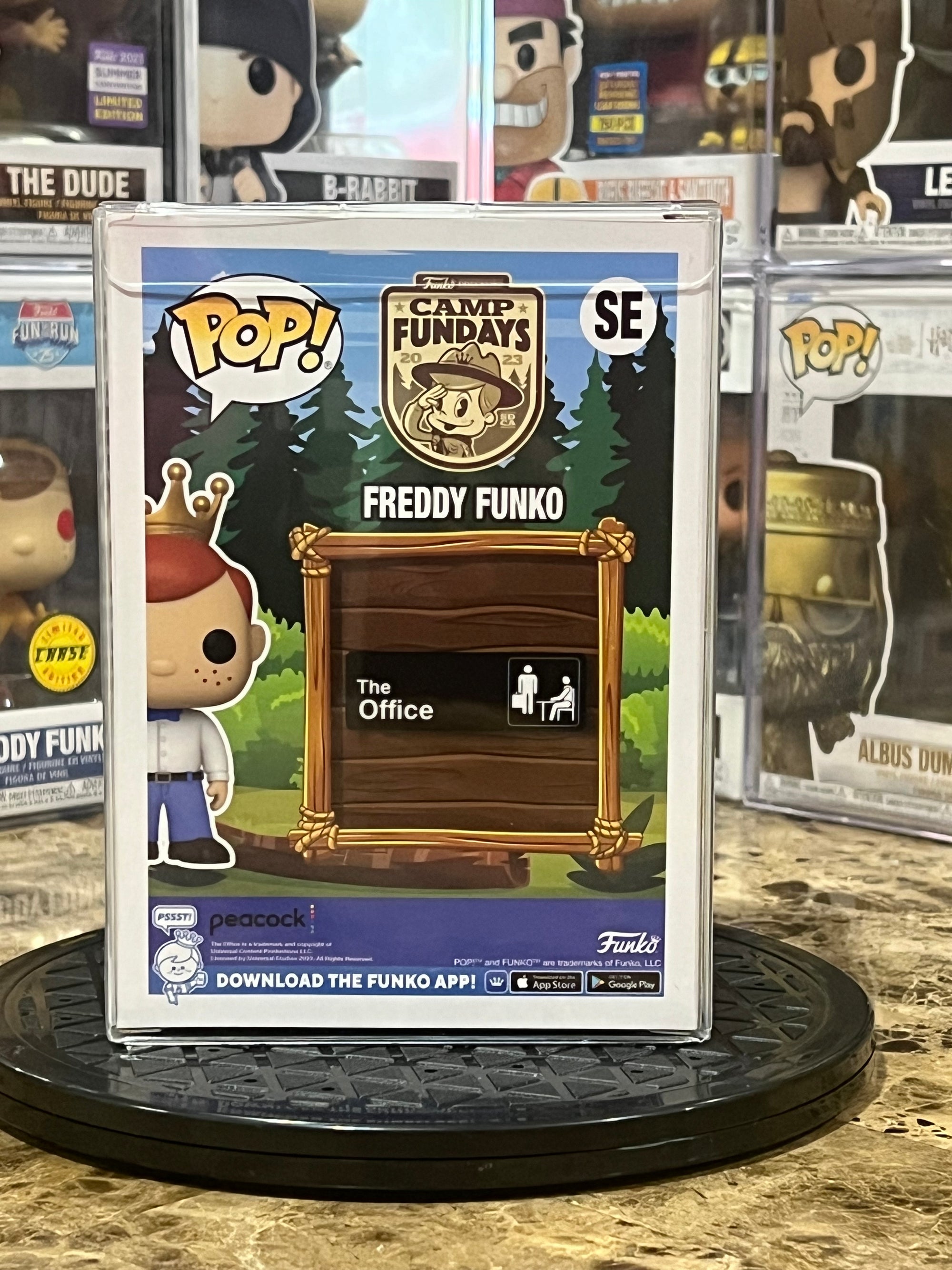 Funko Pop Camp Fundays Freddy Funko as Dwight Schrute #SE